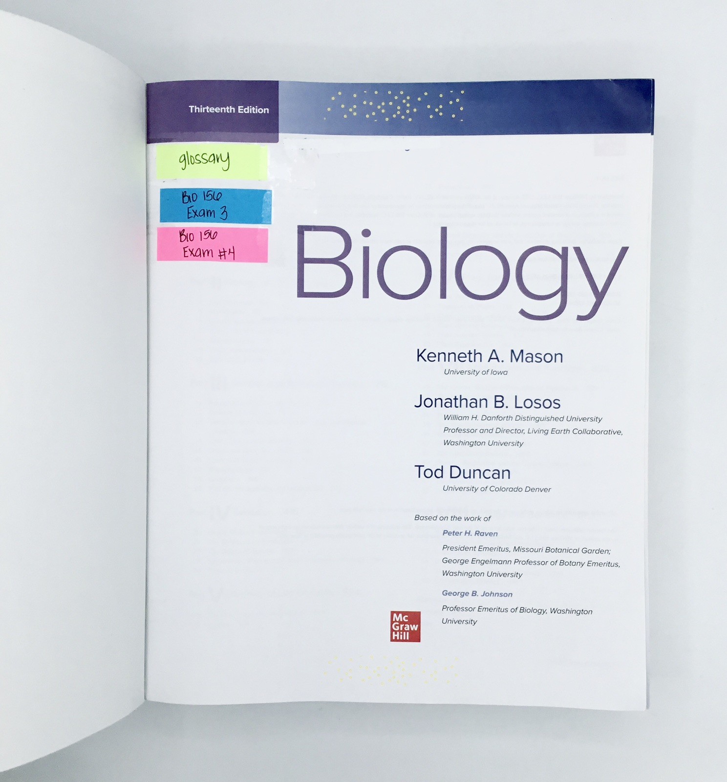 💥 Biology ISE (READ) 13th Edition by Peter Raven, Trade Paperback Book- VVG💥