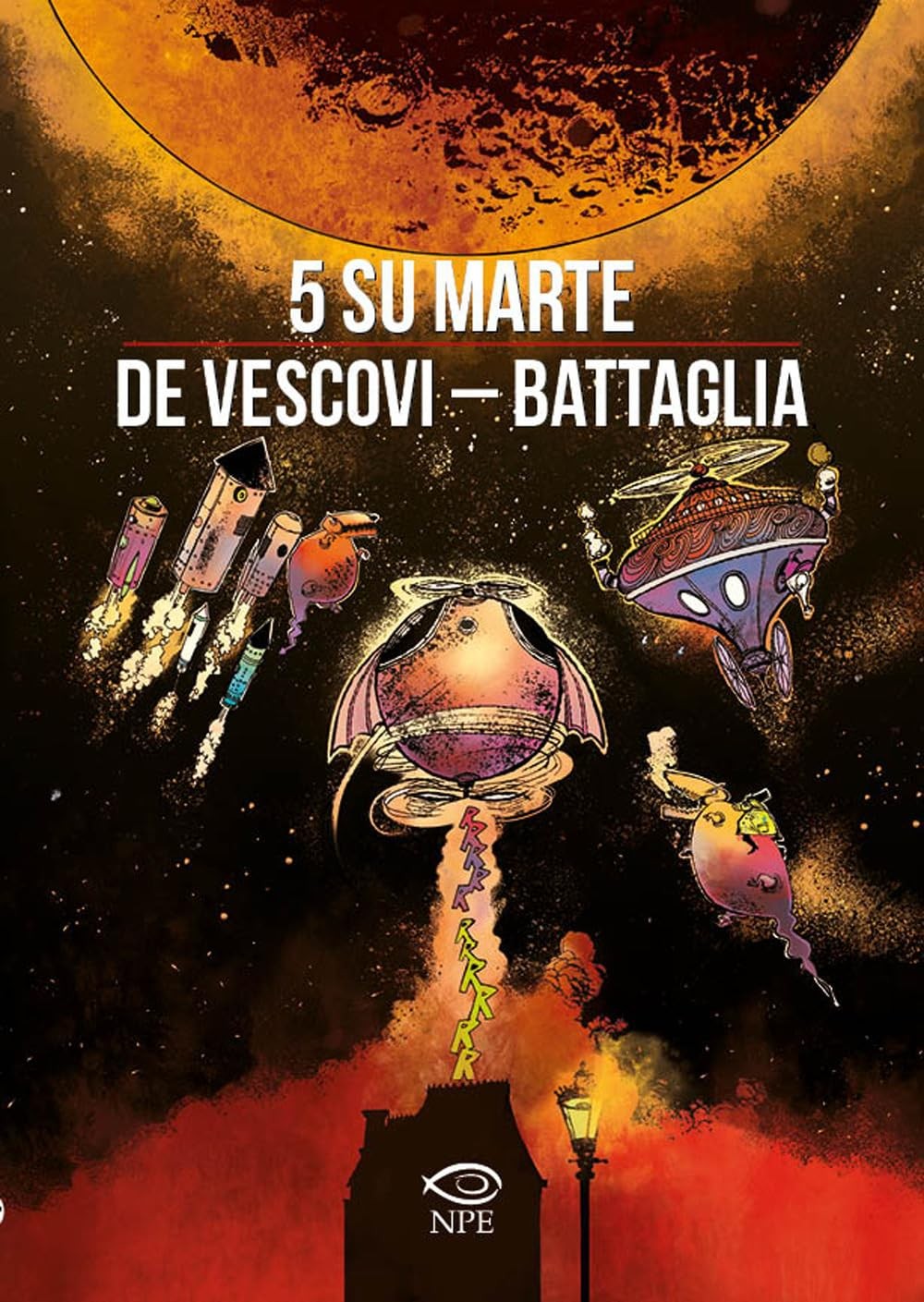 Laura De Vescovi Dino Battaglia 5 su Marte (Hardback) (UK IMPORT)