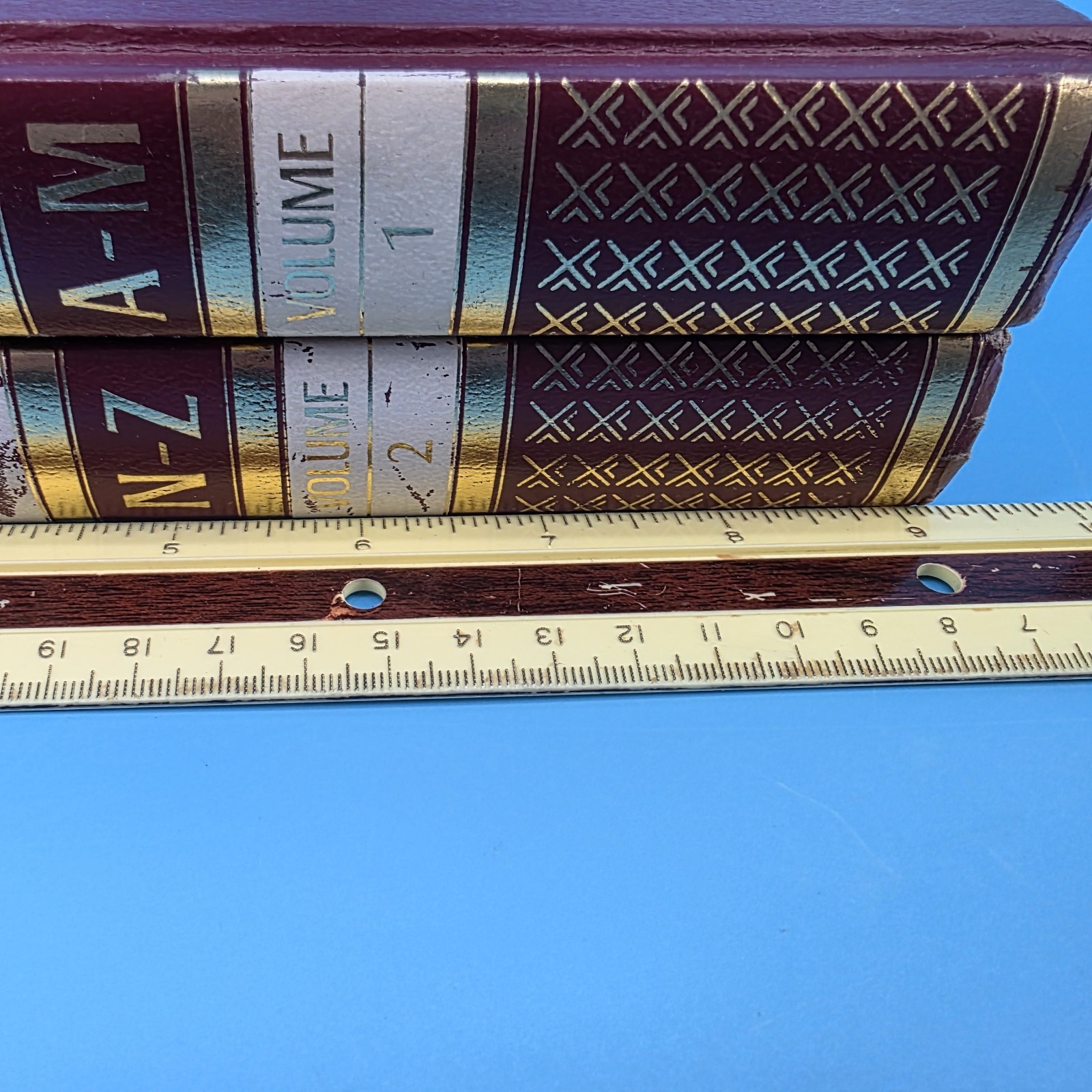 Vintage Funk And Wagnalls Standard 1981 Desk Dictionary Set Volume 1 &2
