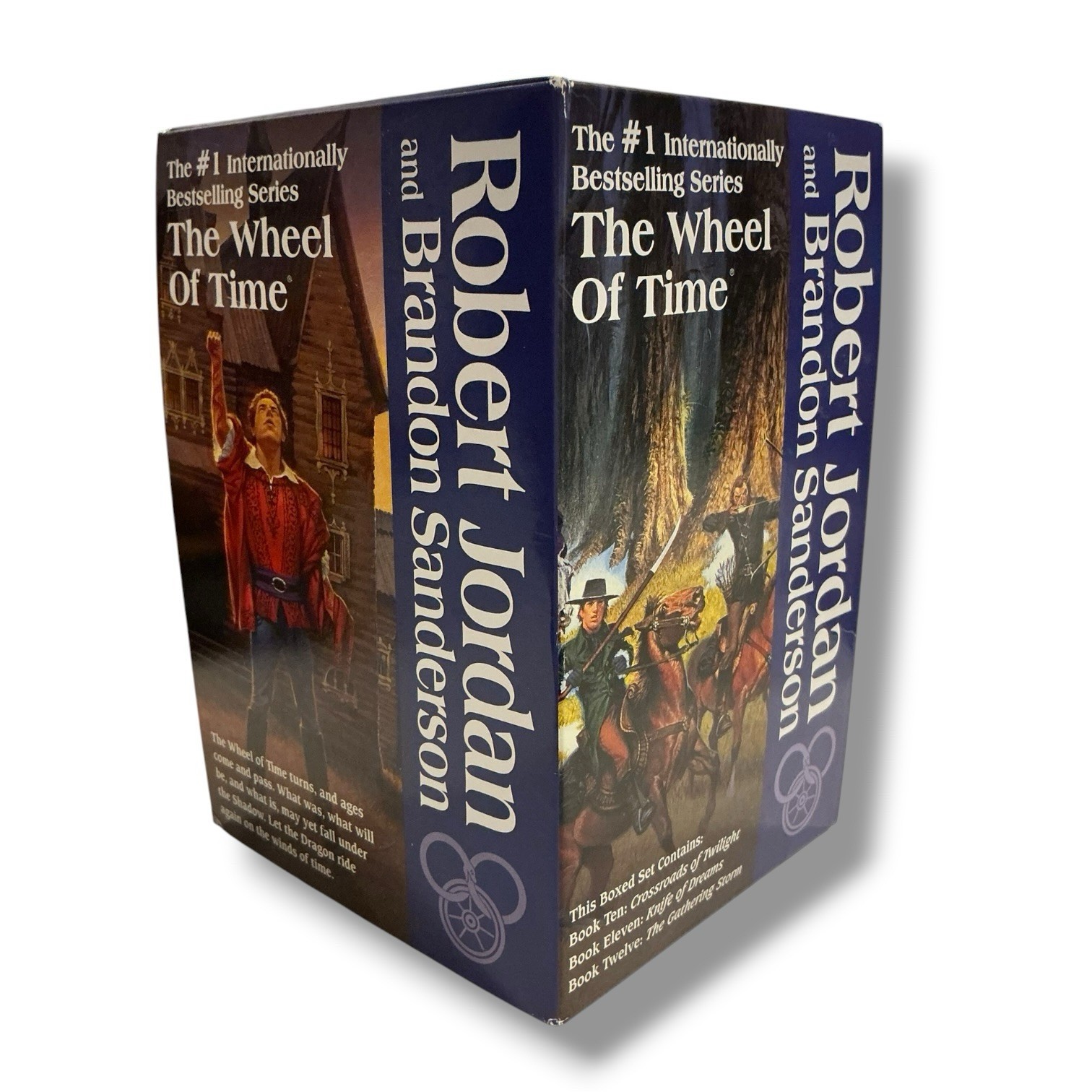WHEEL OF TIME Book SET 1-12 set lot Original covers by Robert Jordan pb Boxed