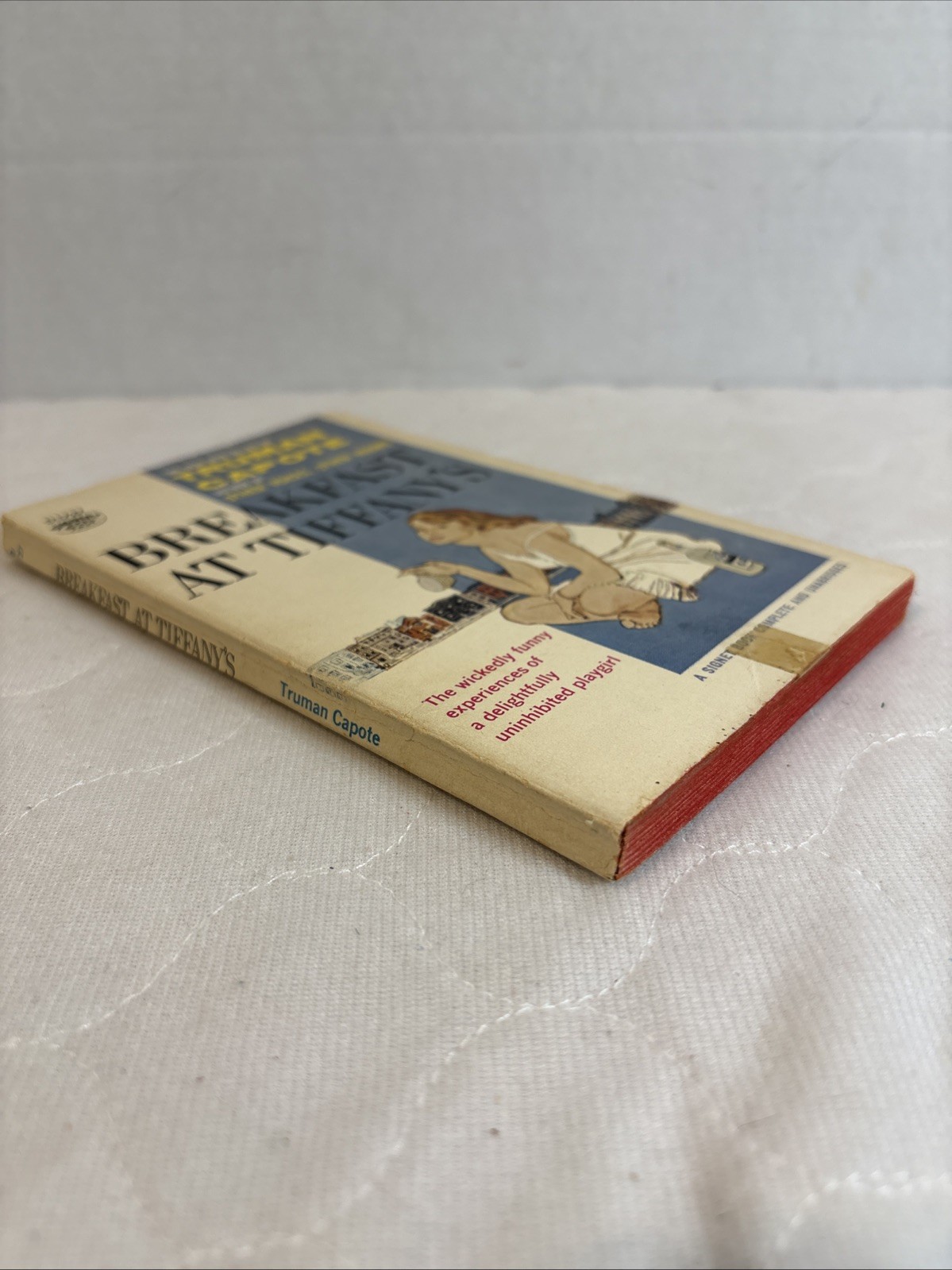 Breakfast at Tiffany’s – Truman Capote (1959 1st Signet pb #D1727) New American