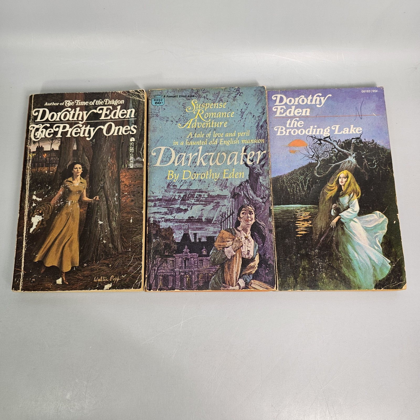 9 Dorothy Eden Gothic Romance Paperback Books Lot Bundle Vintage