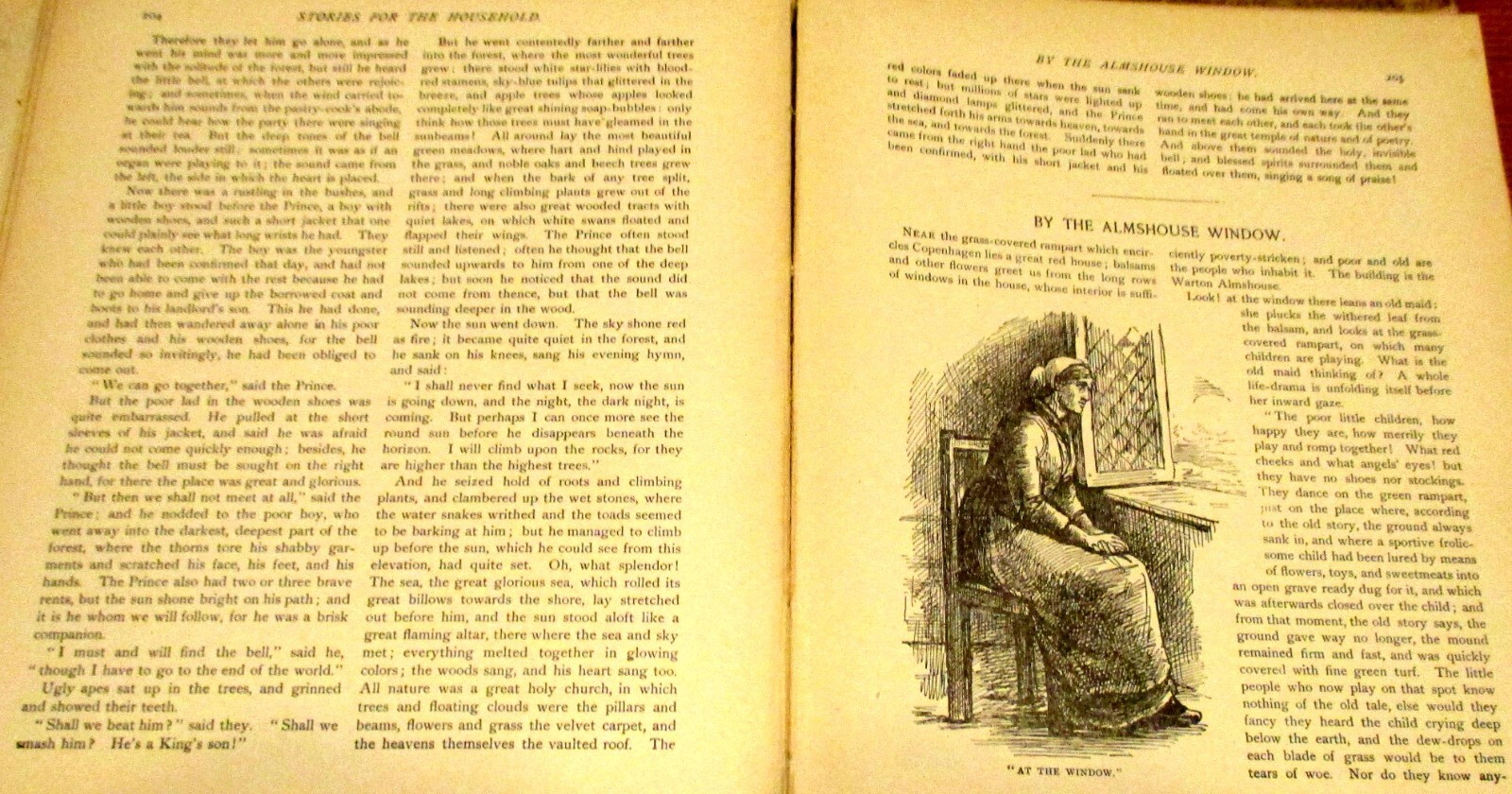 1903 Hans Christian Andersen’s Stories For The Household H/C 284 Pages