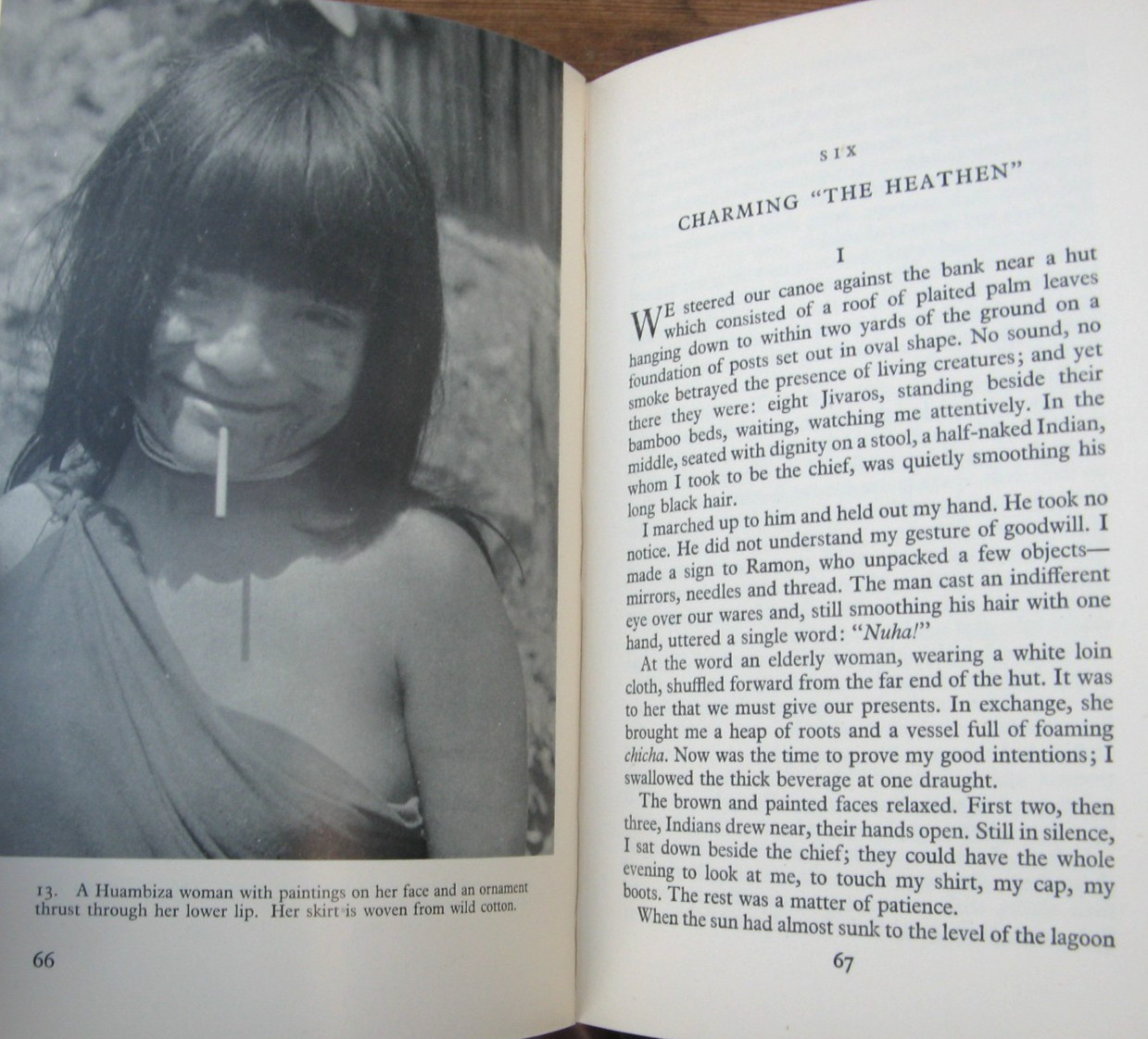 1953 Jivaro Among the Headshrinkers of the Amazon- Bertrand Flornoy 1st Edition