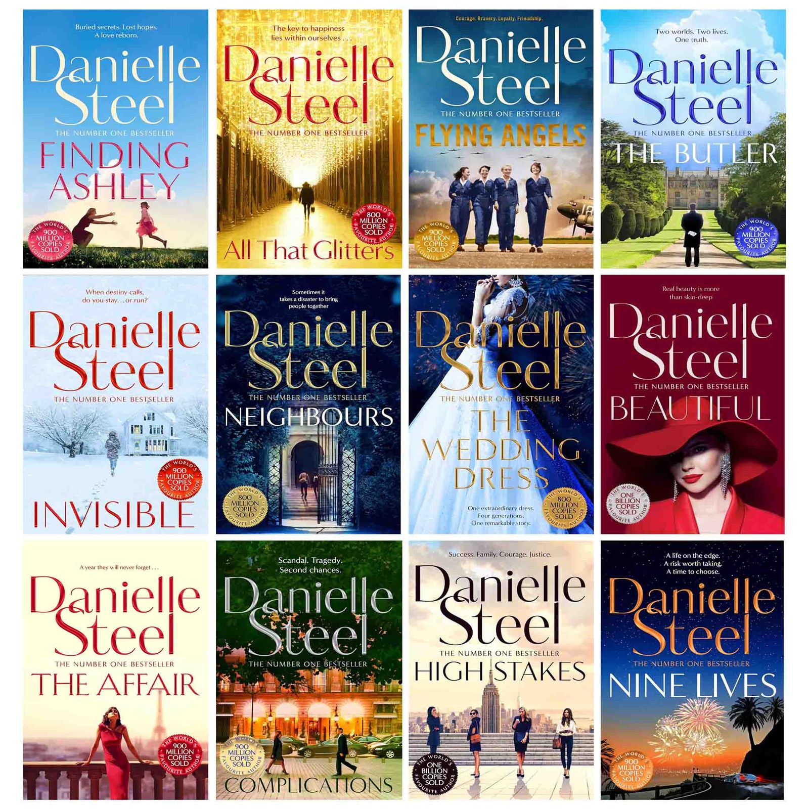 Danielle Steel 12 Books Collection Box Set – Fiction – Paperback