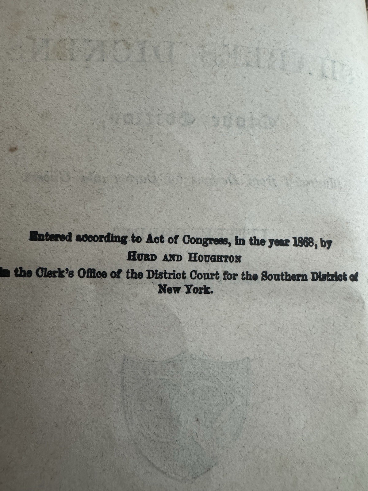 Works Of Charles Dickens Vol I 1879 Globe Edition Little Dorrit