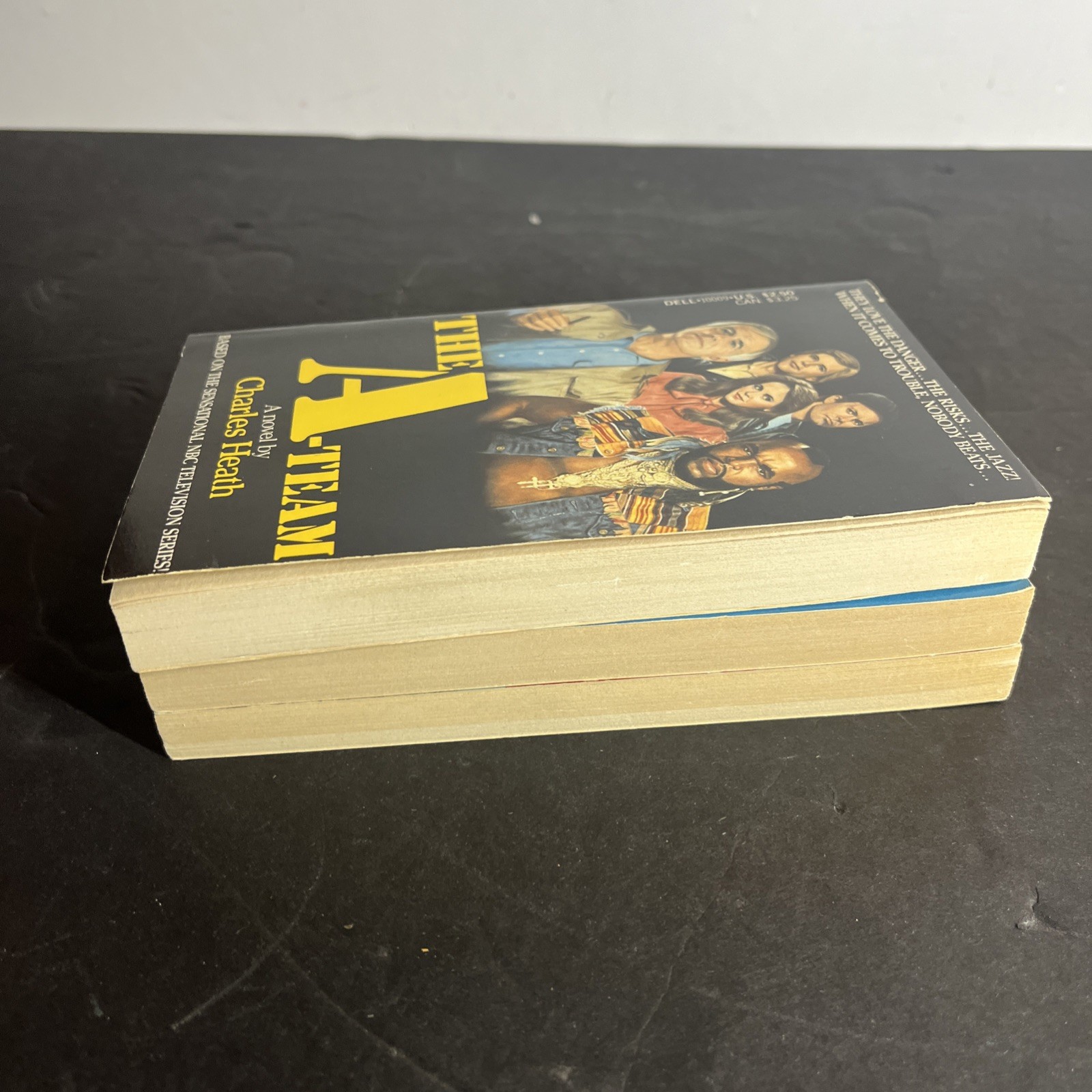 A-Team Books Lot 3 Vintage Paperback TV Series Novelization 1980s Action
