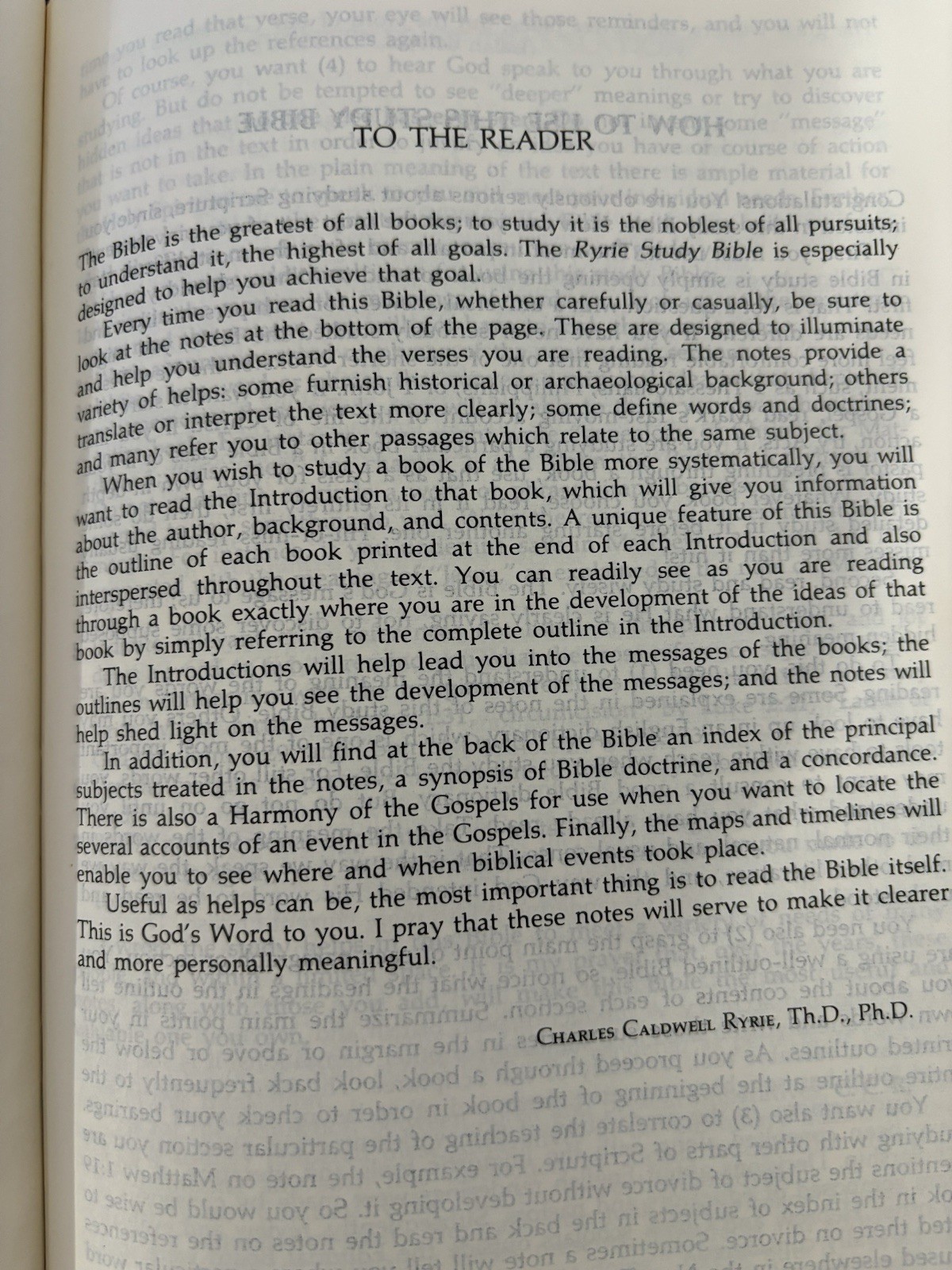 Ryrie Study Bible 1978; NASB 1977 Red; Red Letter; Moody Press