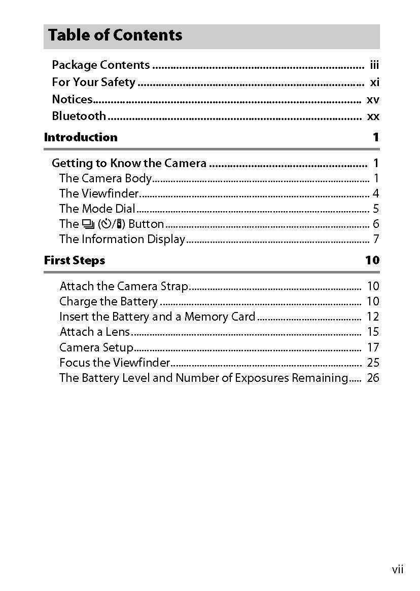 Nikon D3400 User Manual Instructions Guide Coil Bound – 136 Pages