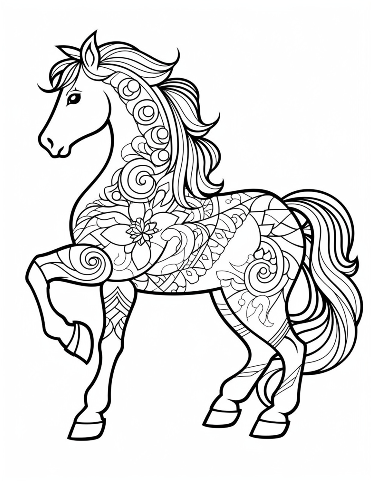 animal mandalas coloring bookfun fo all ages