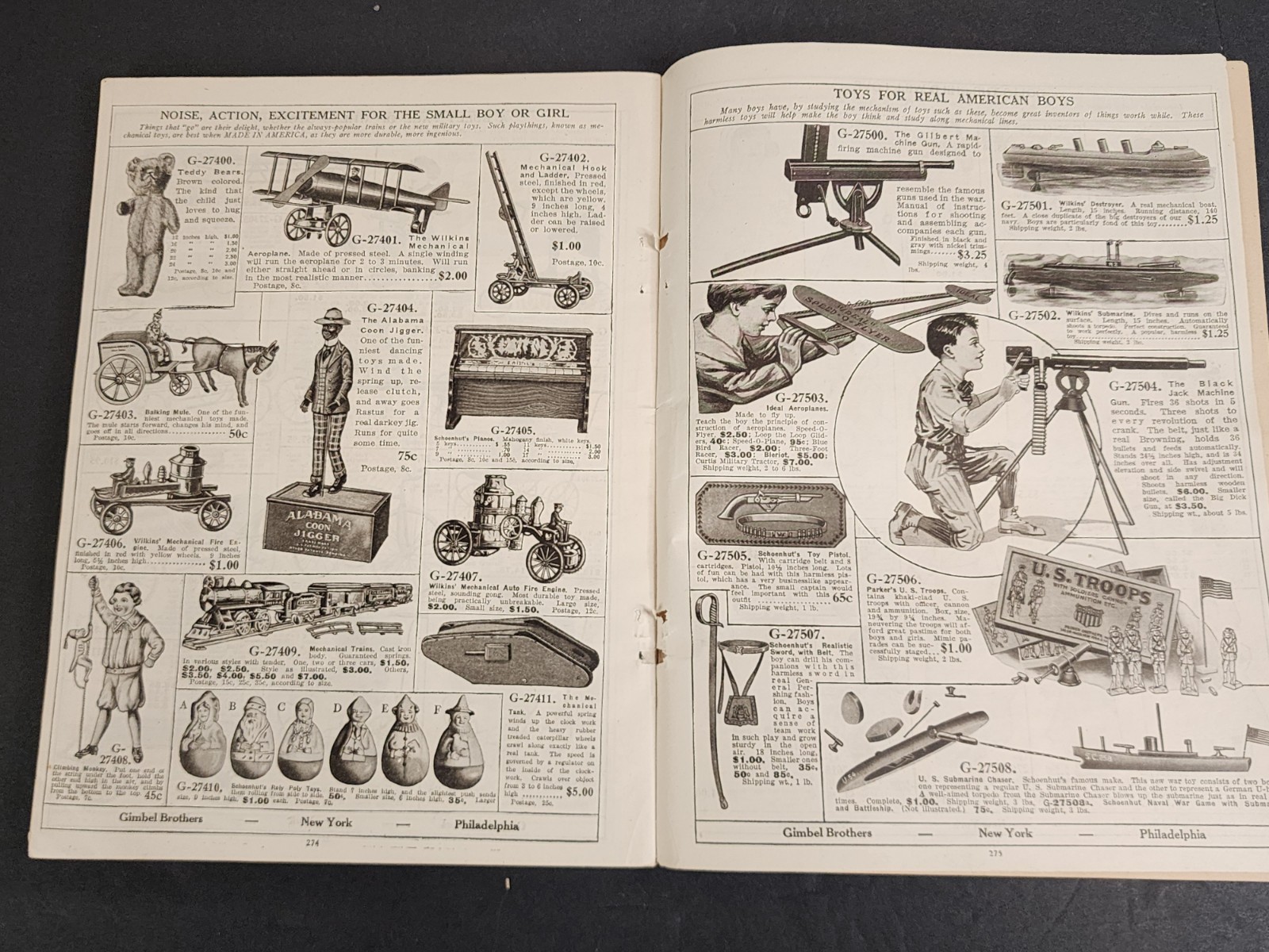 1919-1920 FALL & WINTER THE GIMBEL BOOK CATALOG – GIMBEL BROTHERS-PHILADELPHIA