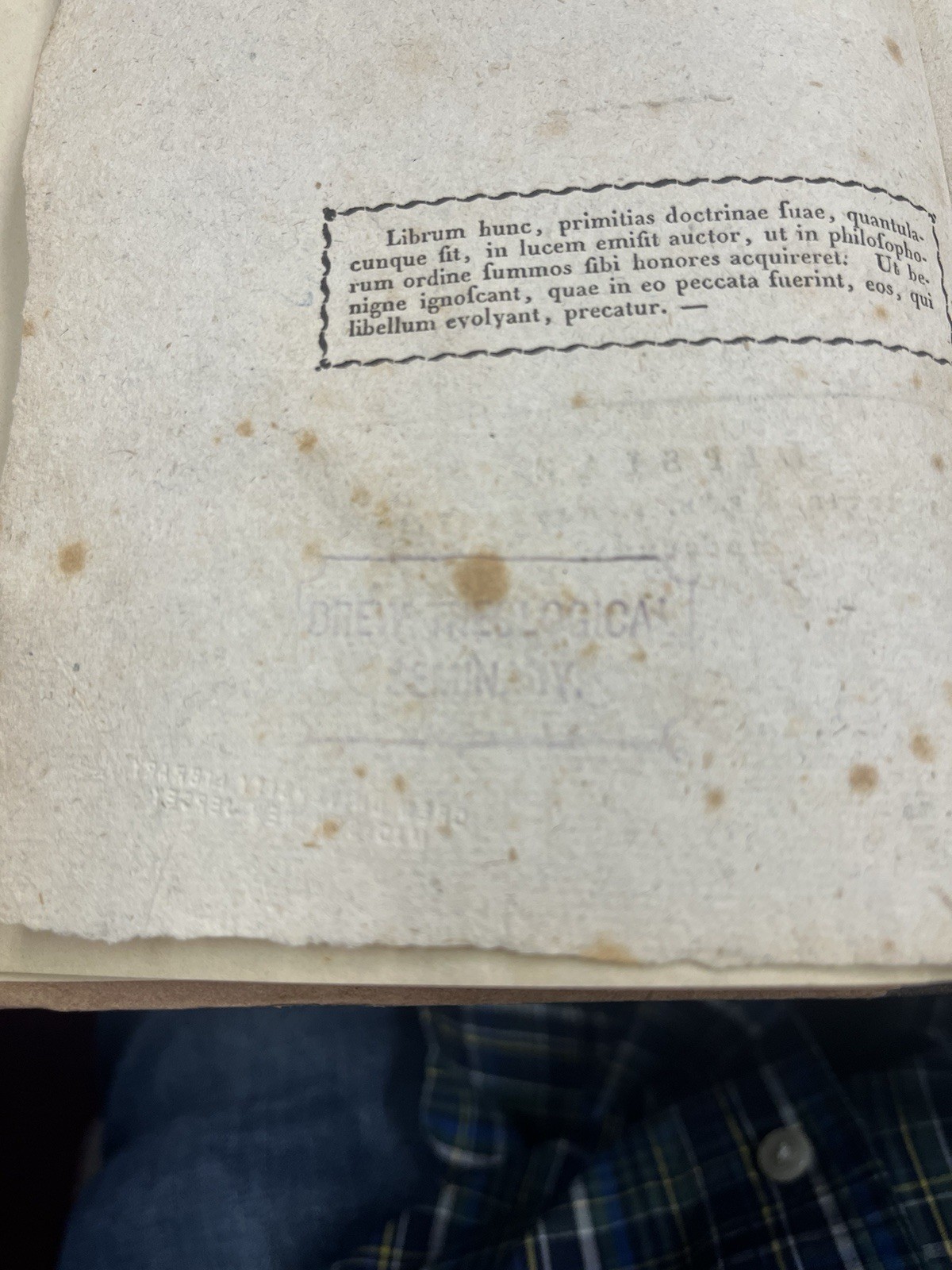 1825 Berosus Chaldaeorum Historiae Quae Supersunt James Strong Personal Copy