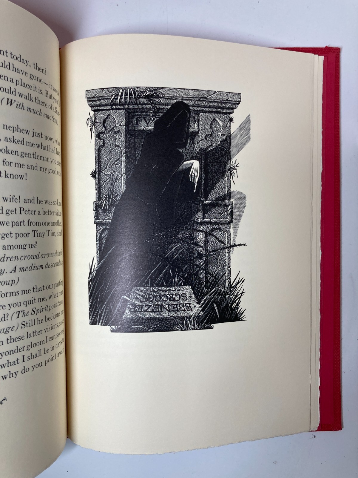 Barbarian Press Christmas Carol 1984 Ellis Wood Engravings Slipcase Fine
