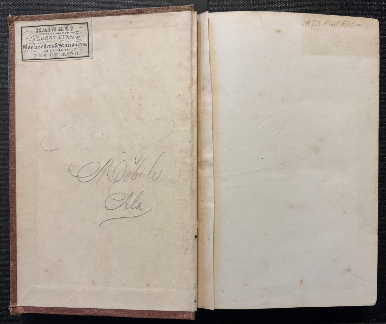 Wanderings of a Vagabond by John Morris 1873 – First edition – Extremely rare