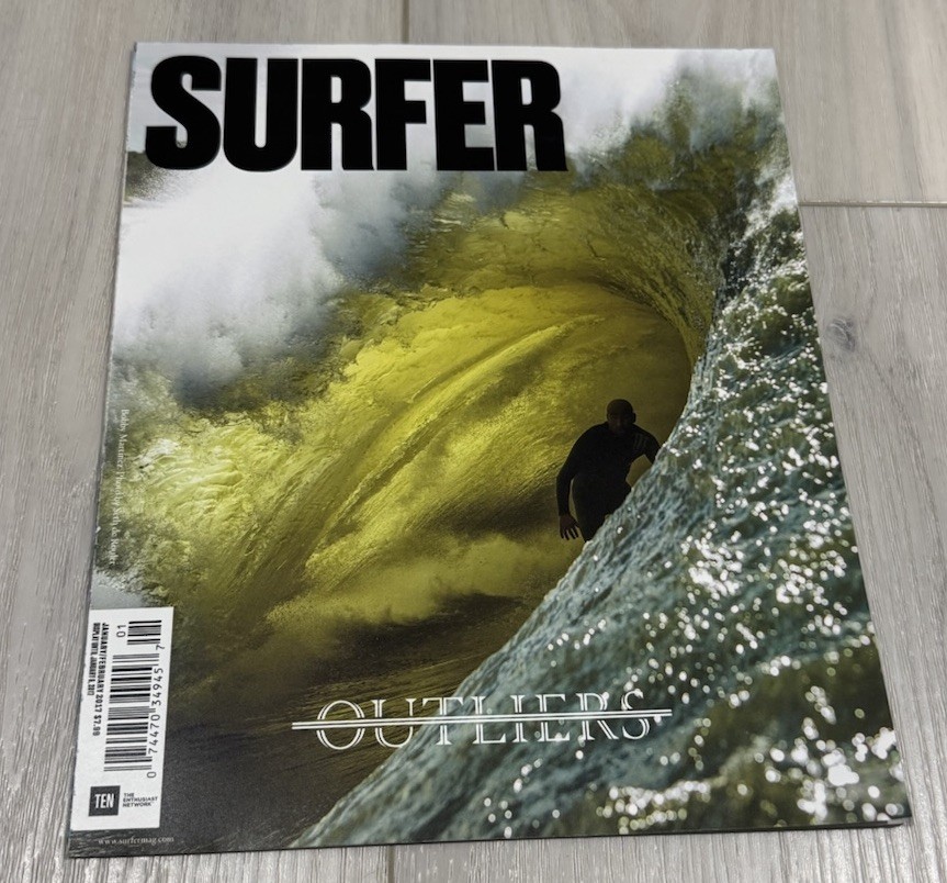 SURFER Magazine (2015/2016/2017) Set Of 10