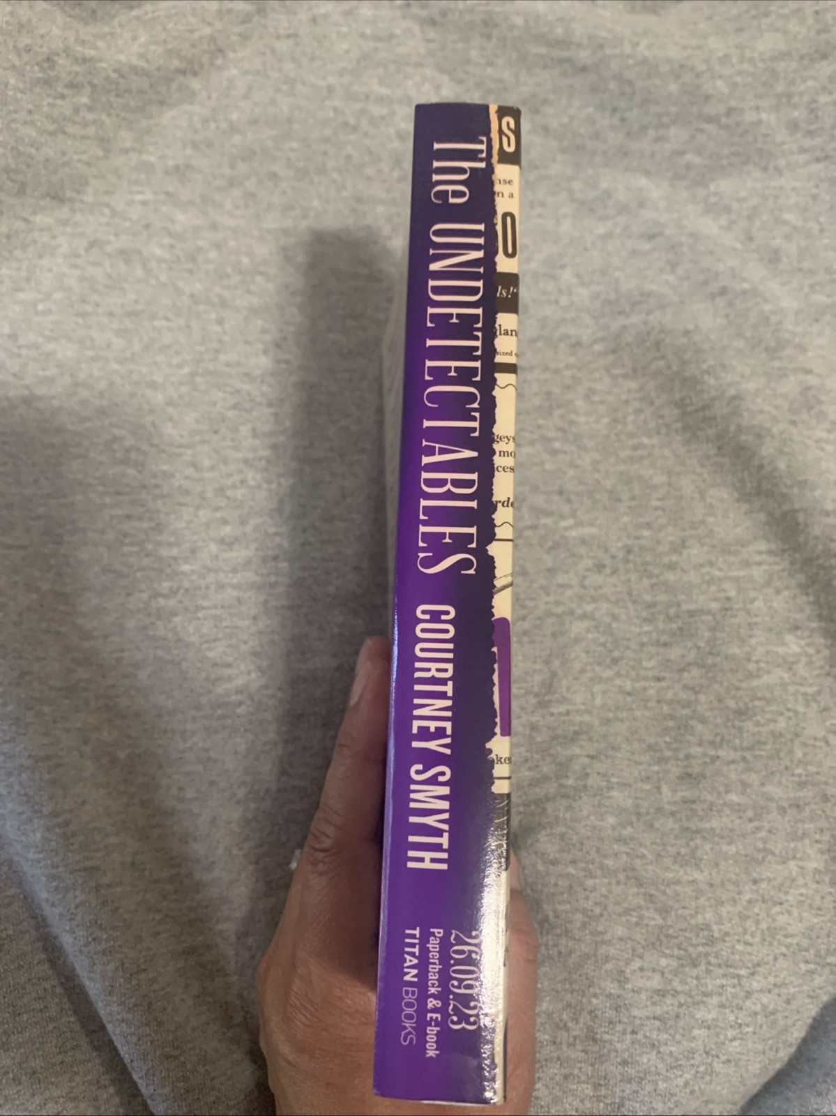 The Undetectables by Courtney Smyth- Uncorrected Proof ARC