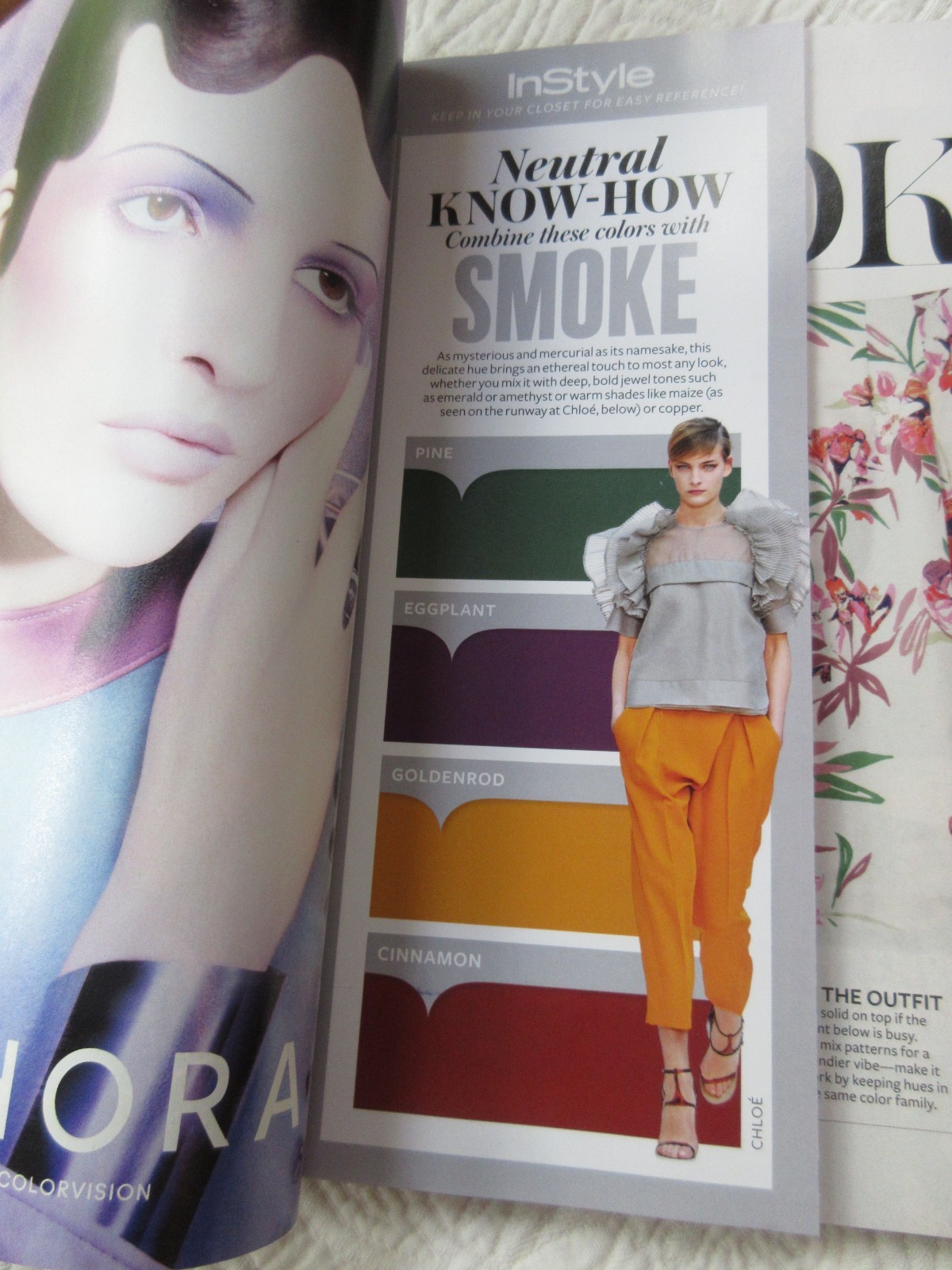 IN STYLE APRIL 2013 ZOOEY DESCHANEL 440 PAGES COLOR ISSUE FROM NEW TO IT GIRL