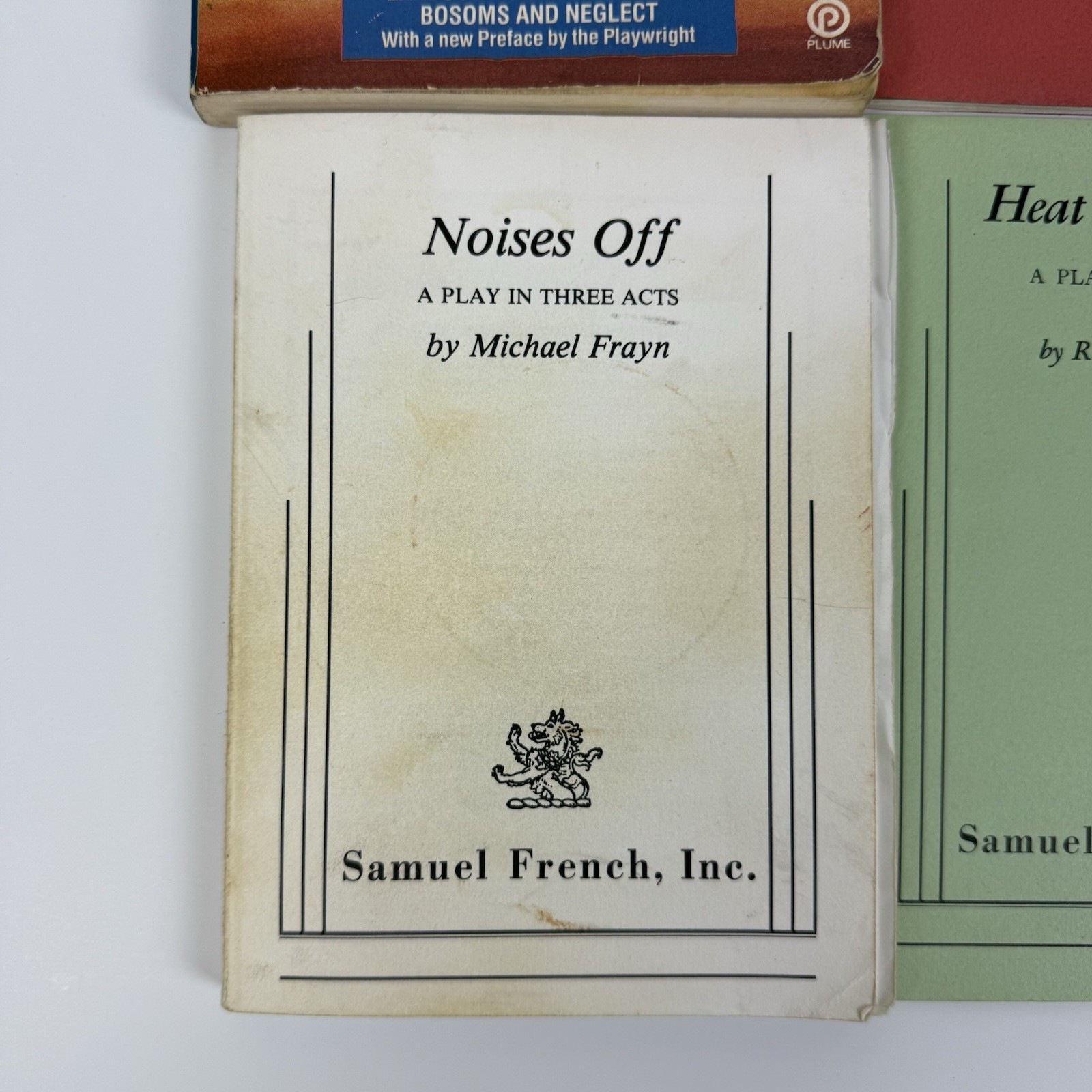 Samuel French Play Scripts Lot 8 Noises Off Glass Menagerie Shenandoah Friel