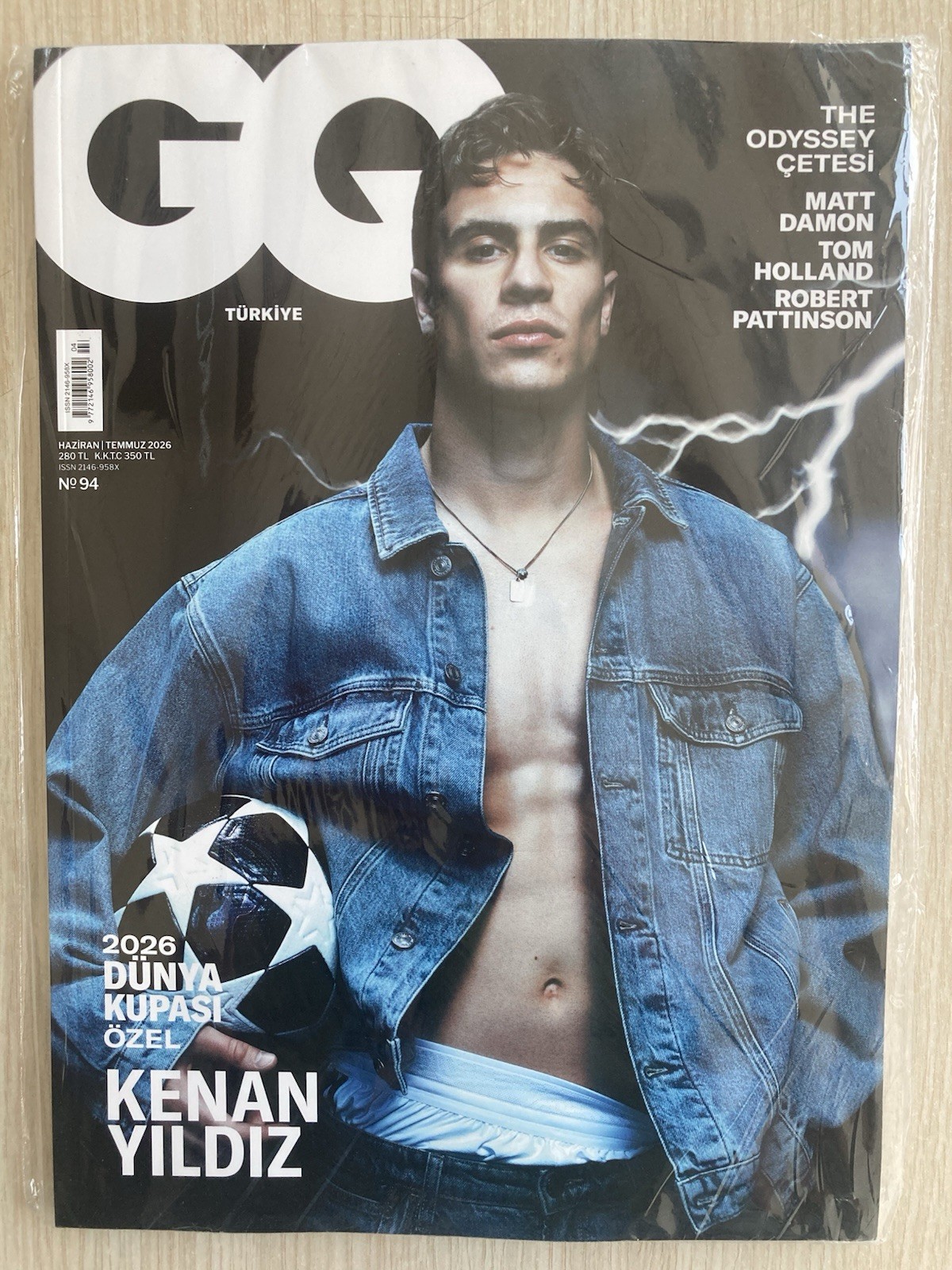 GQ Turkey June 2026 Kenan Yıldız / Tracked Shipping Worldwide