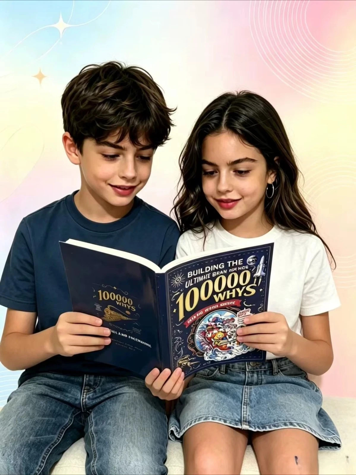 Children’s Encyclopedia 100,000 Why Questions Kids Educational Learning Book USA