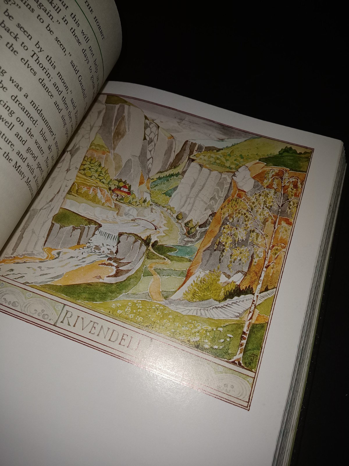 1997 The Hobbit Tolkien HMCo Illustrated Collector’s Edition Book + Slipcase