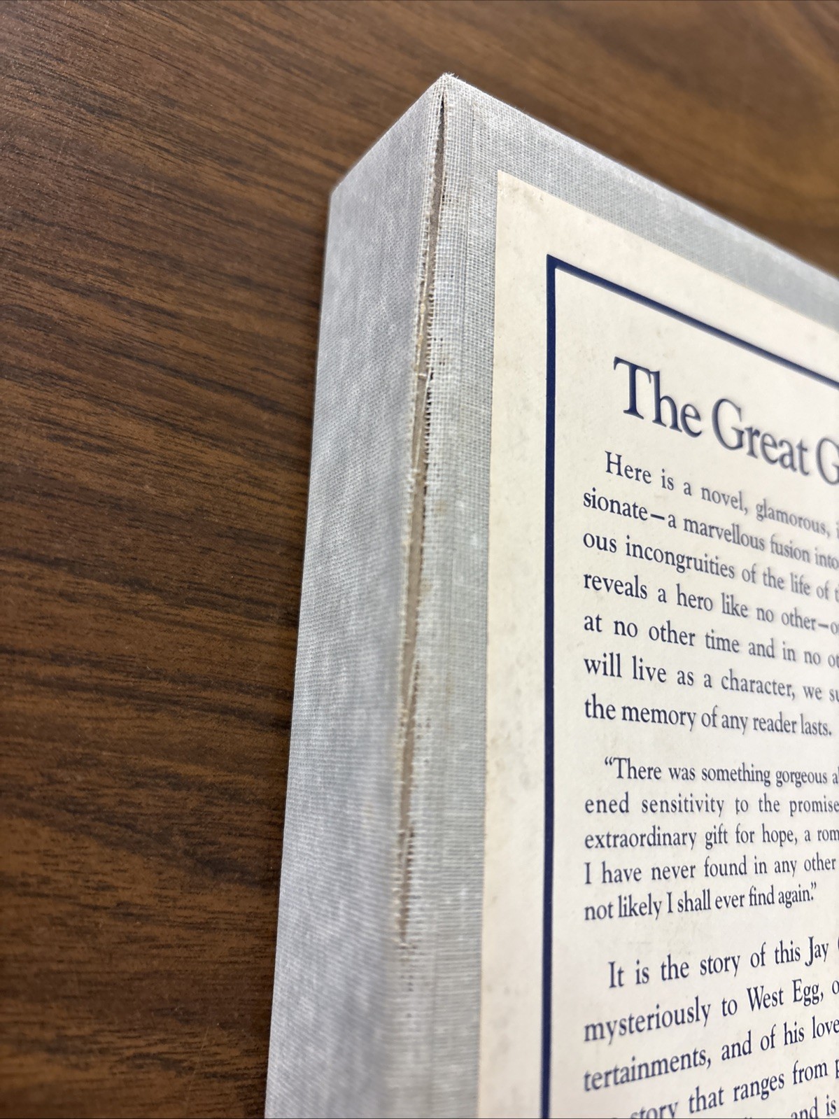 Great Gatsby F. Scott Fitzgerald 1953 Facsimile of the 1925 1st ed HCDJ slipcase