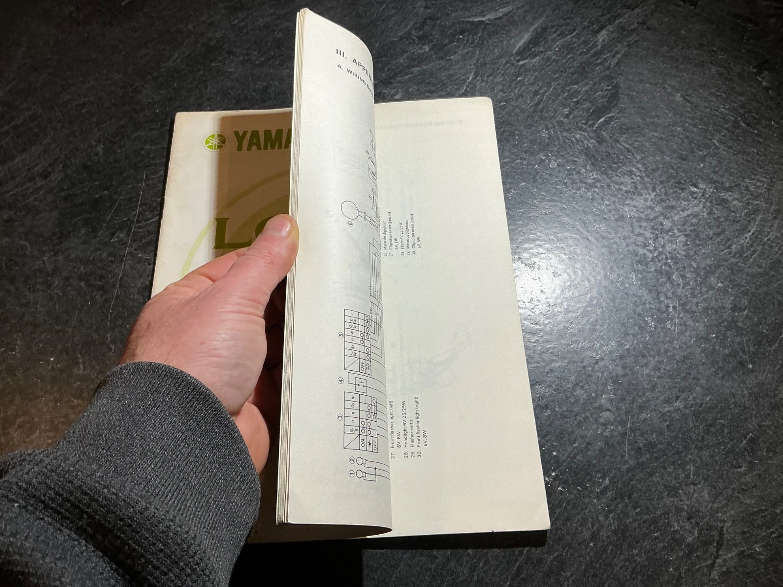 1980 Yamaha LC50G 49cc Champ Scooter Moped Service Manual Bop II Malic