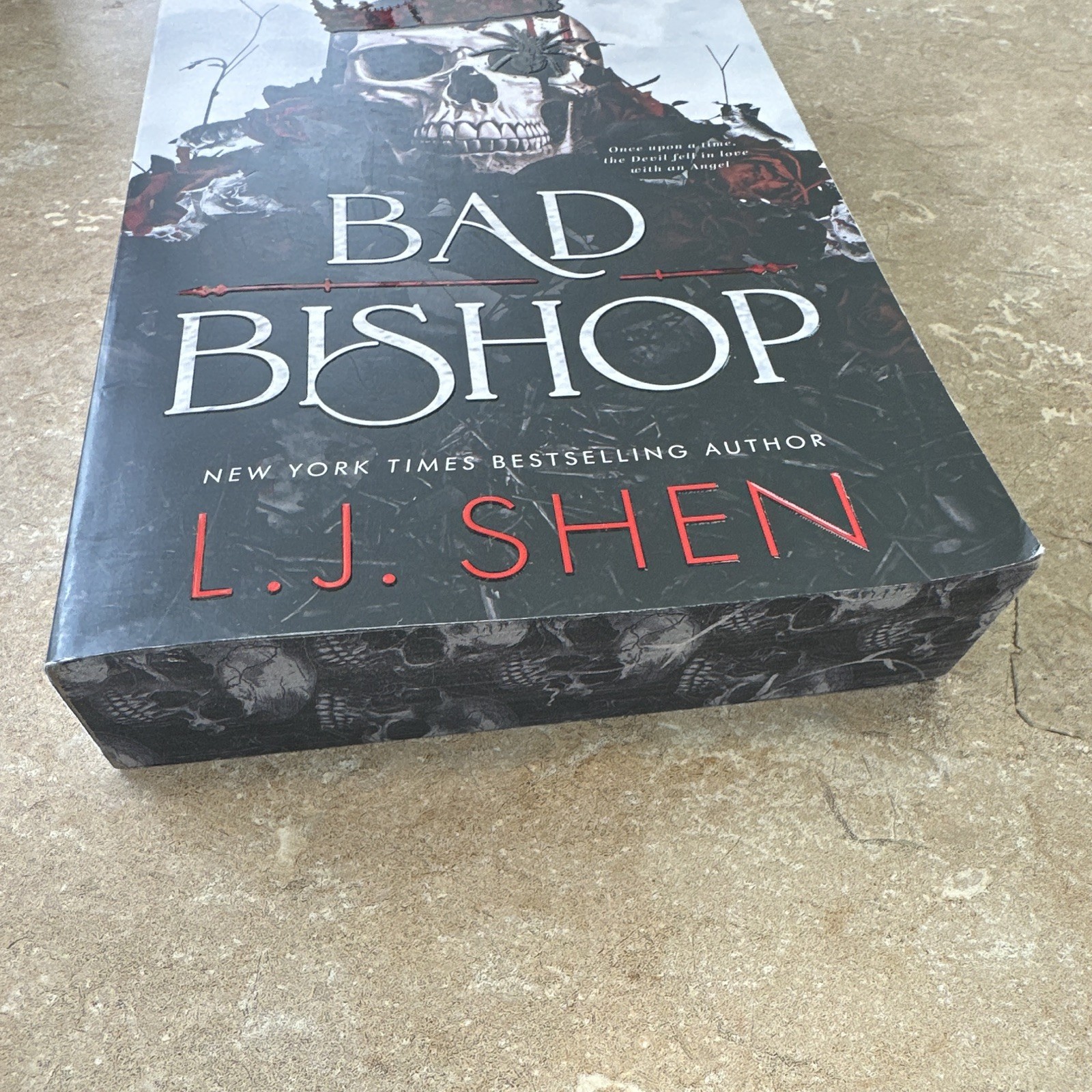 Bad Bishop L.J. Shen Bloom Books Walmart Edition Sprayed Edged VG