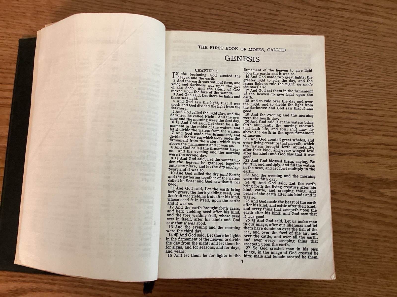 Holy Bible 1955 King James Version American Bible Society Vintage Book