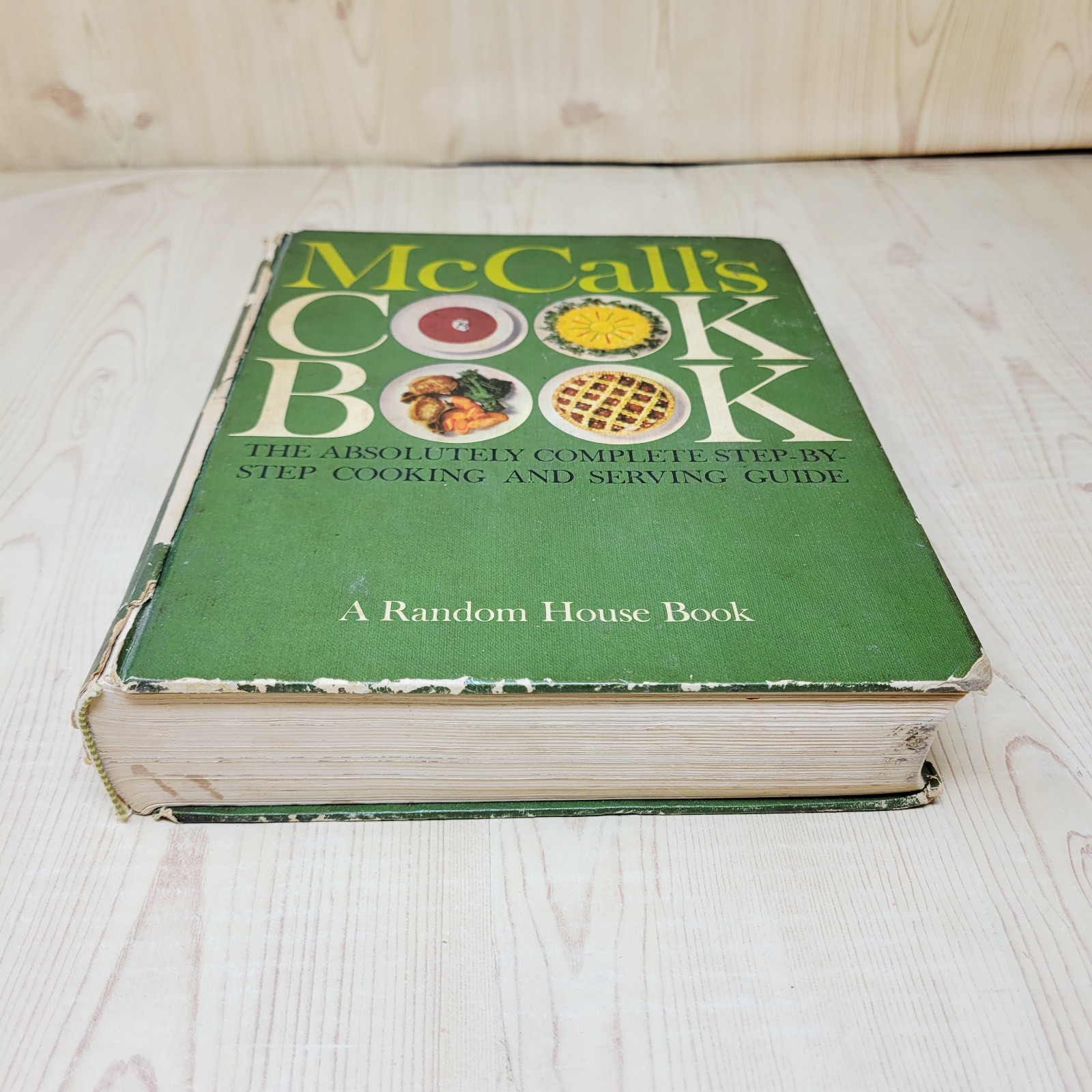 McCall’s Cook Book, 1963 Vintage Hardcover Green 5th Printing Random House