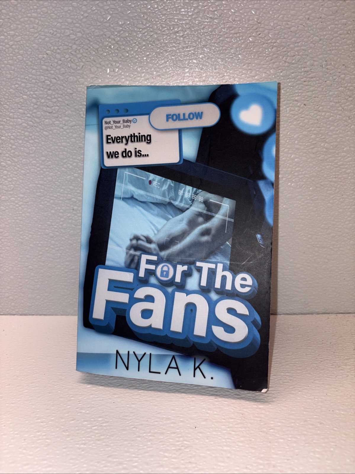For the Fans by Nyla K. Paperback Edition Book – New With Imperfect Cover. Fast