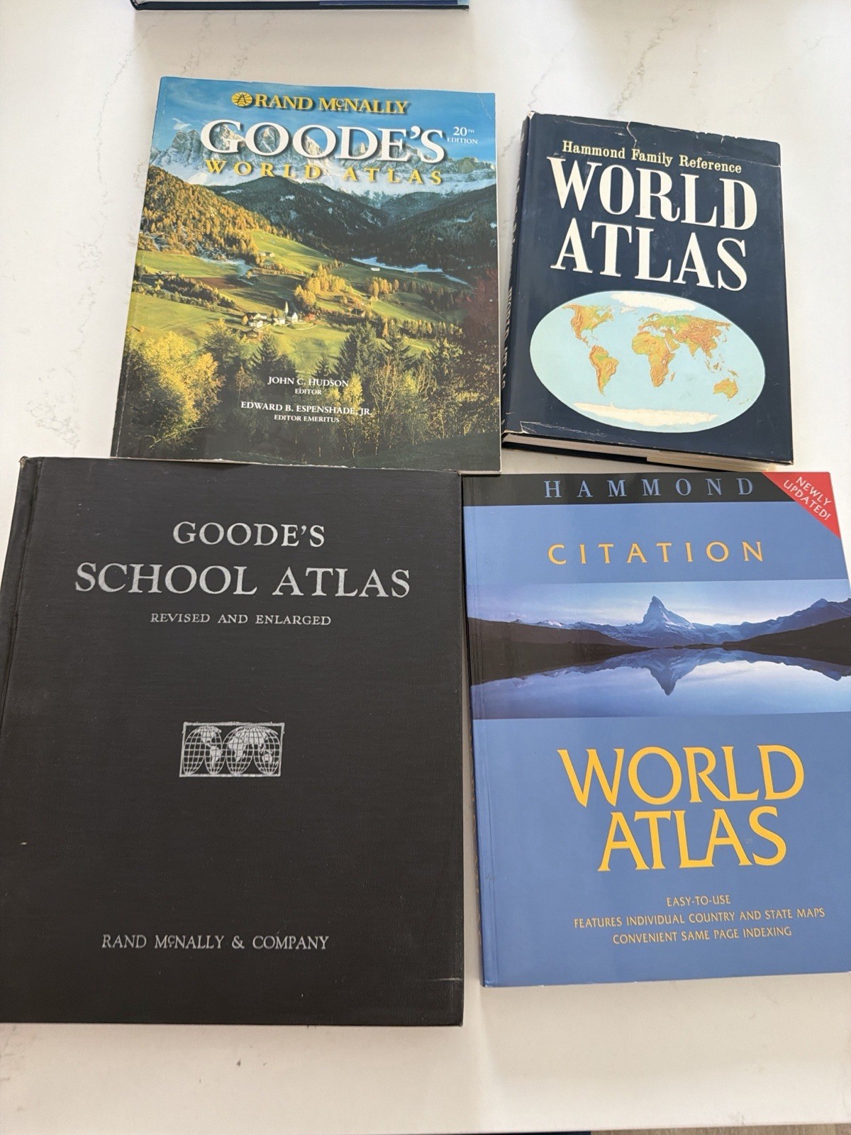 World Atlas Book lot