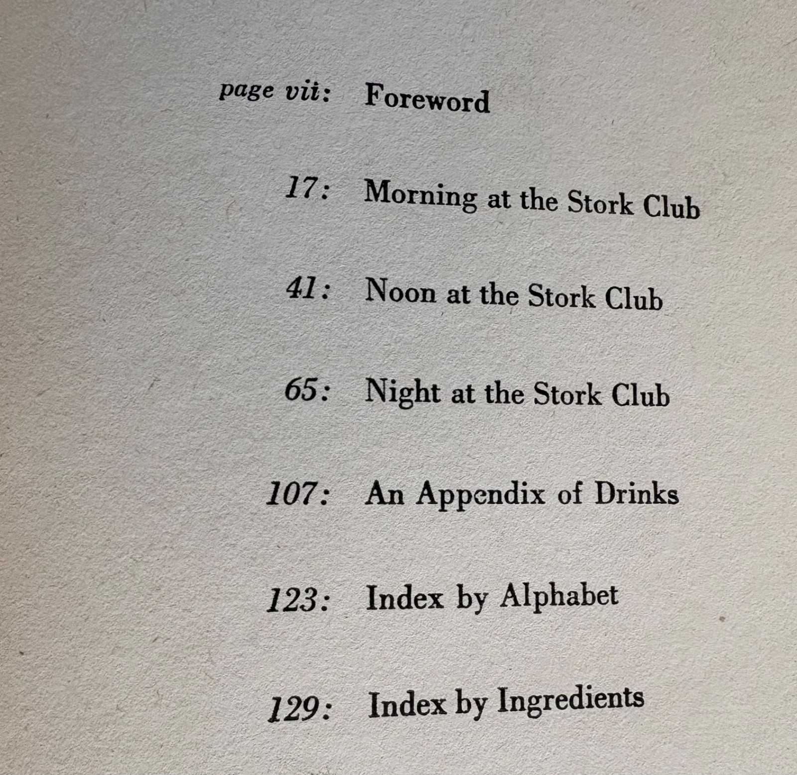 THE STORK CLUB BAR BOOK BY LUCIUS BEEBE 1946 HC/DJ 1ST EDITION /COCKTAIL RECIPES