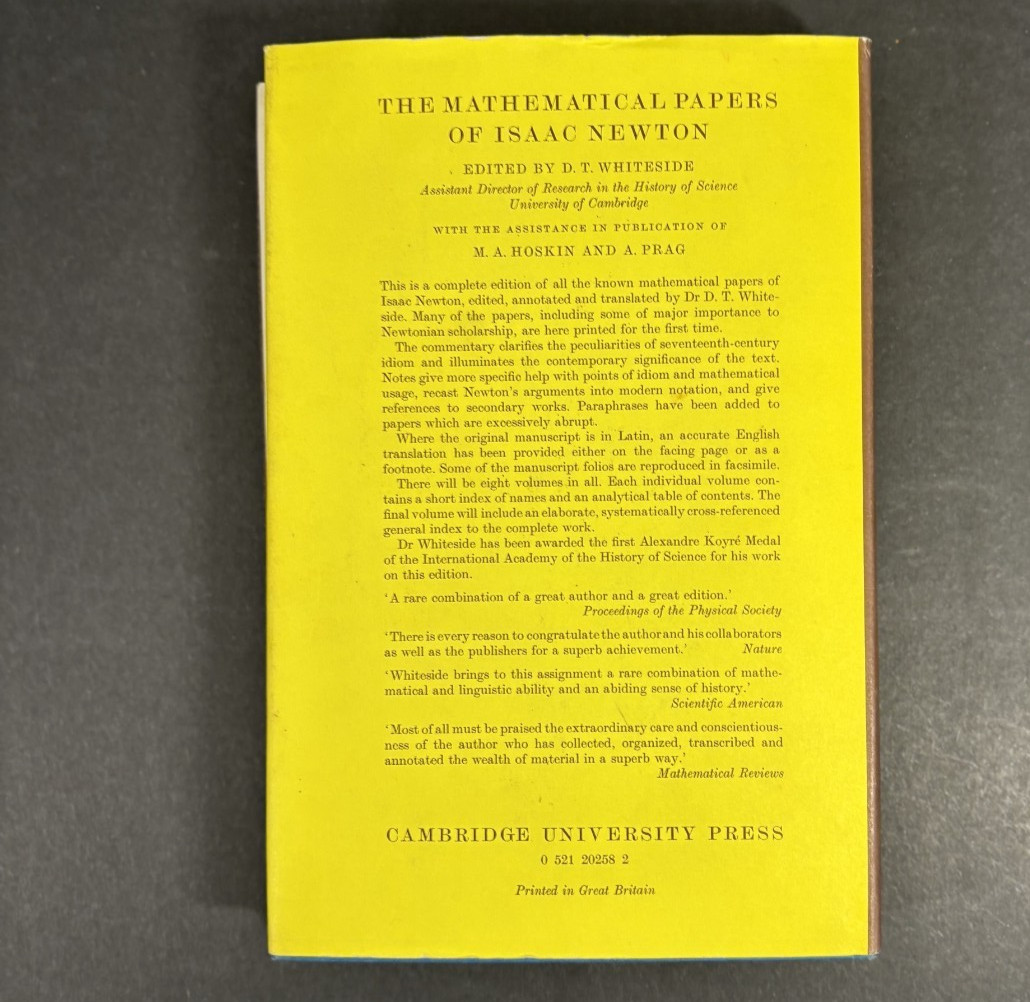 LEIBNIZ IN PARIS 1672-1676: HIS GROWTH TO MATHEMATICAL By Joseph H. Hofmann