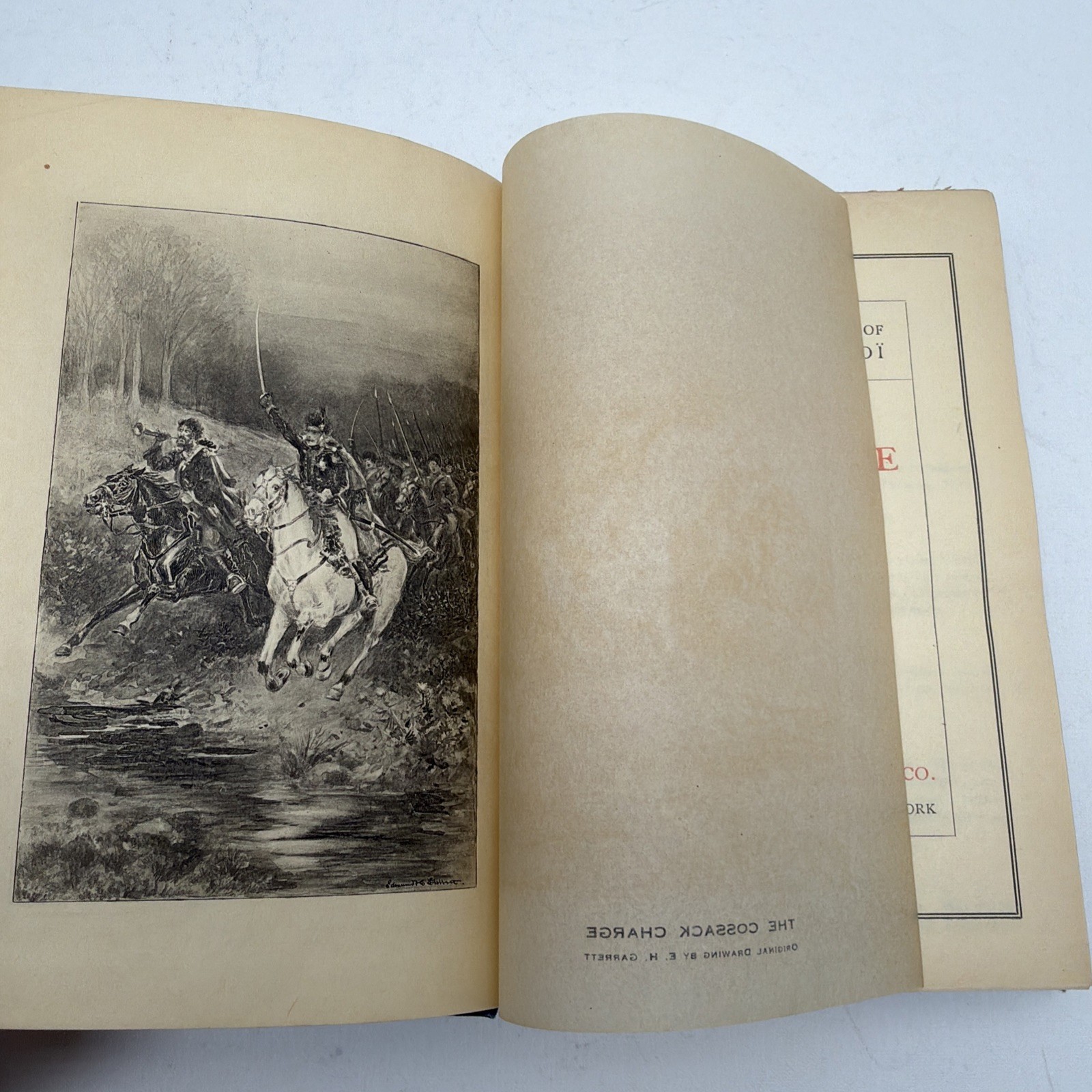 War and Peace Leo Tolstoy 1898 Vol I and Vol. III (Rare Books)