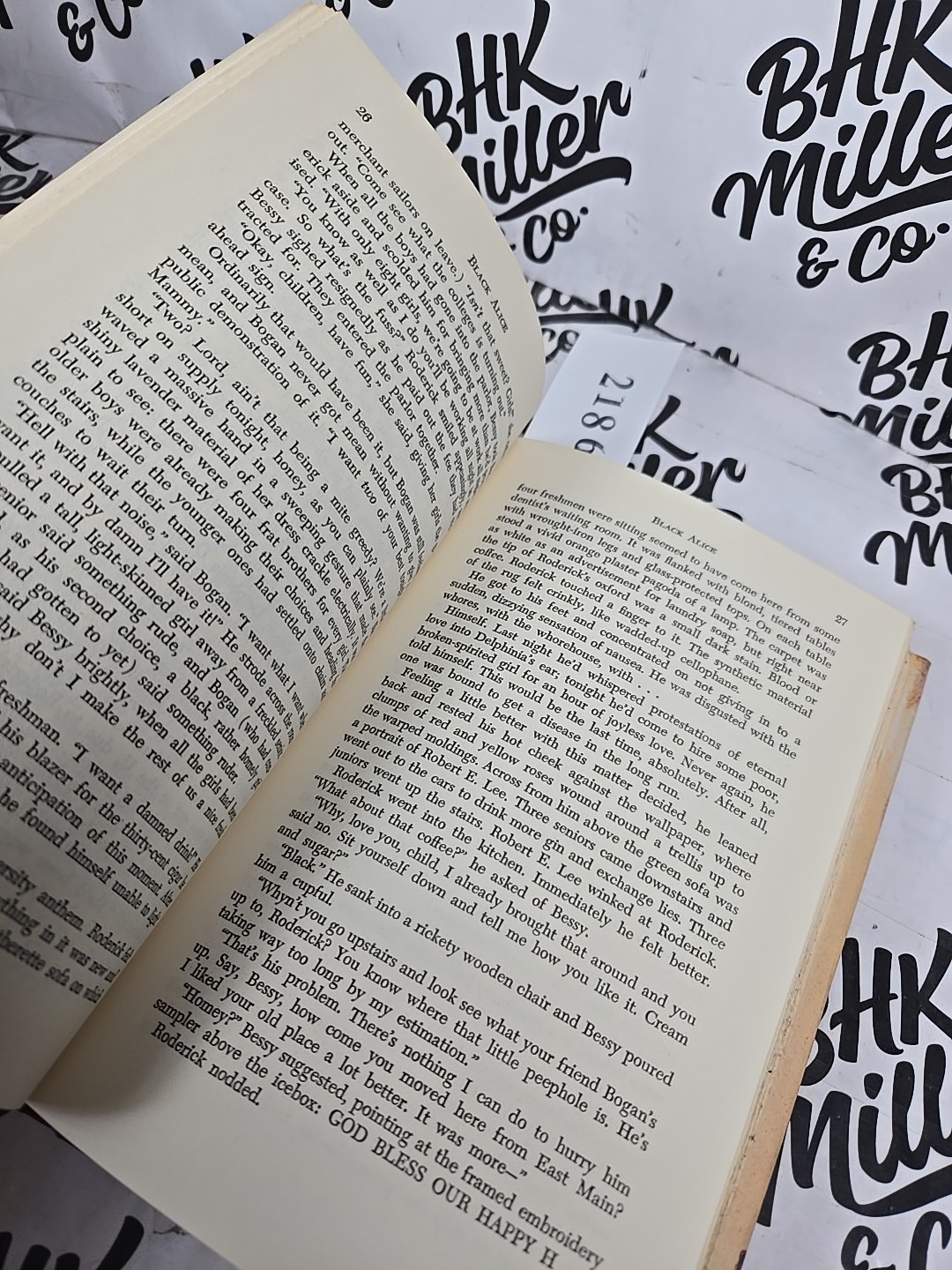 Black Alice by Thom Demijohn Vintage 1968 Hardcover Book Club Edition