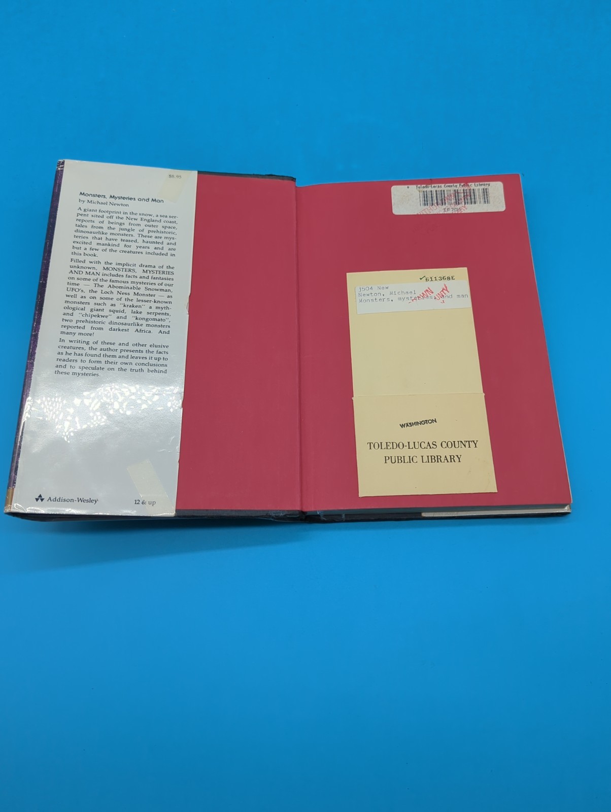Monsters, Mysteries and Man, Hardcover Book Michael Newton