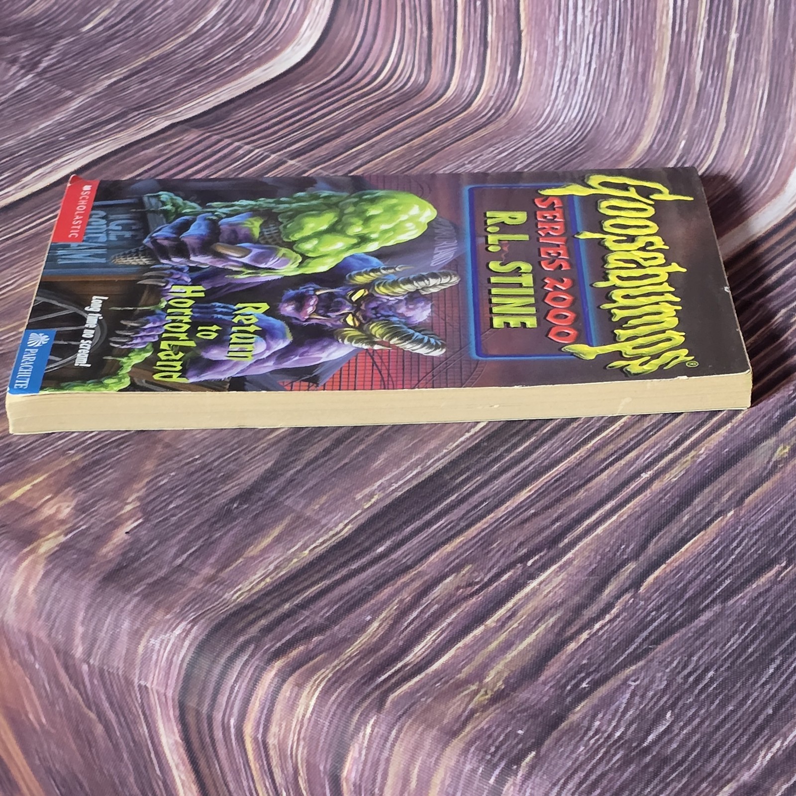 1st Print #13 Return to HorrorLand Goosebumps Series 2000 Original Vintage Book