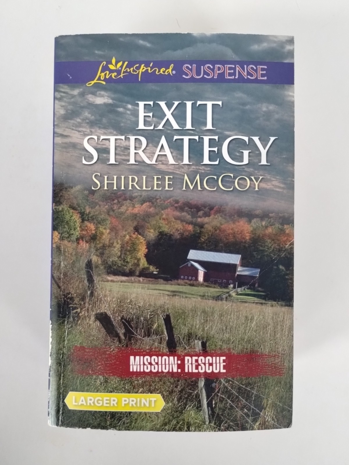 Lot Of 4 Love Inspired Suspense Mission Rescue PB Larger Print Shirlee McCoy