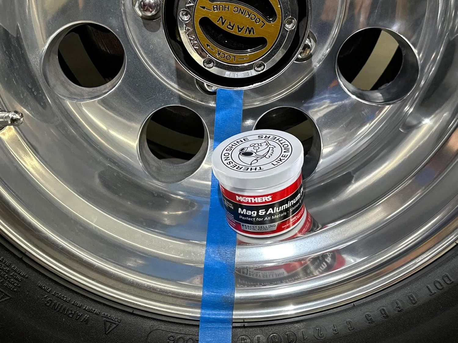 Mothers 05100 Mag & Aluminum Polish, 5 oz.