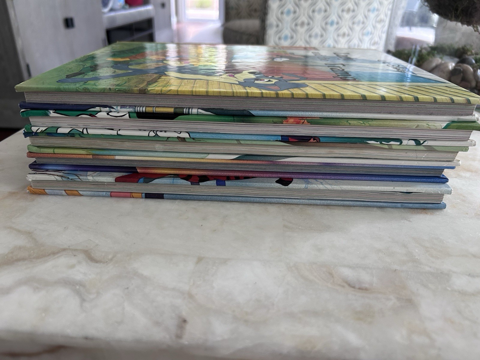 Lot of 5 Walt Disney Oversize Hardcover Books Gallery mouse works Lion King