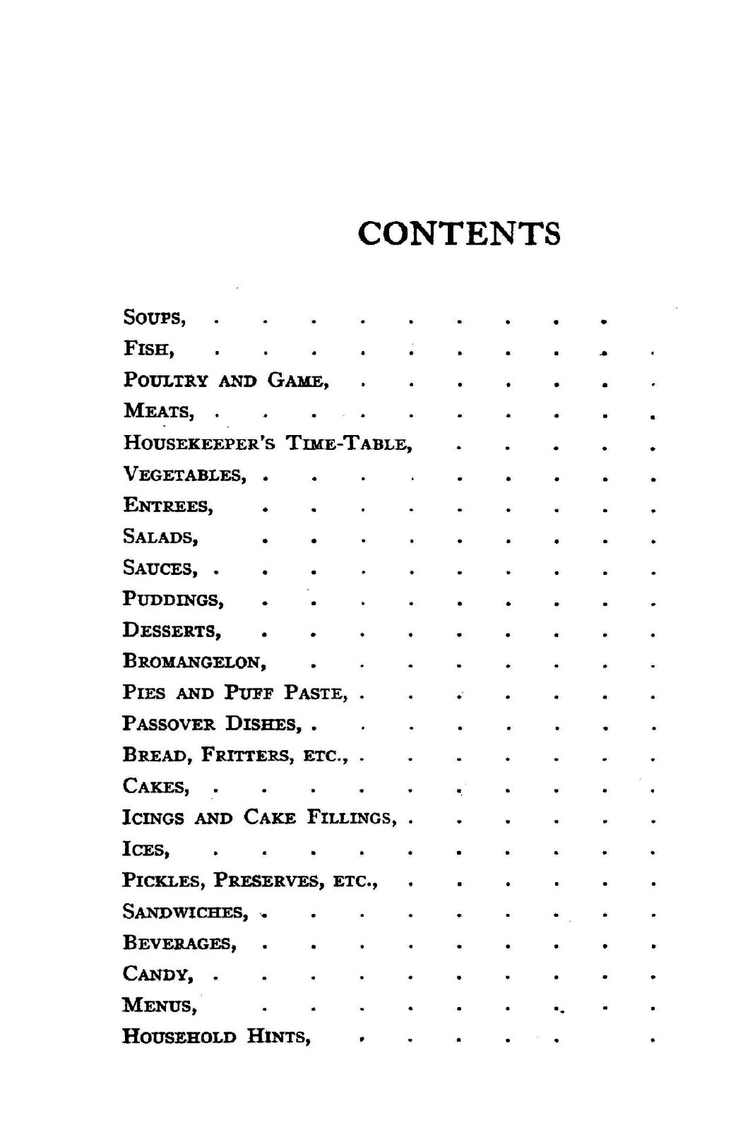 1909 The Auxiliary Jewish Cook Book 136 Pages
