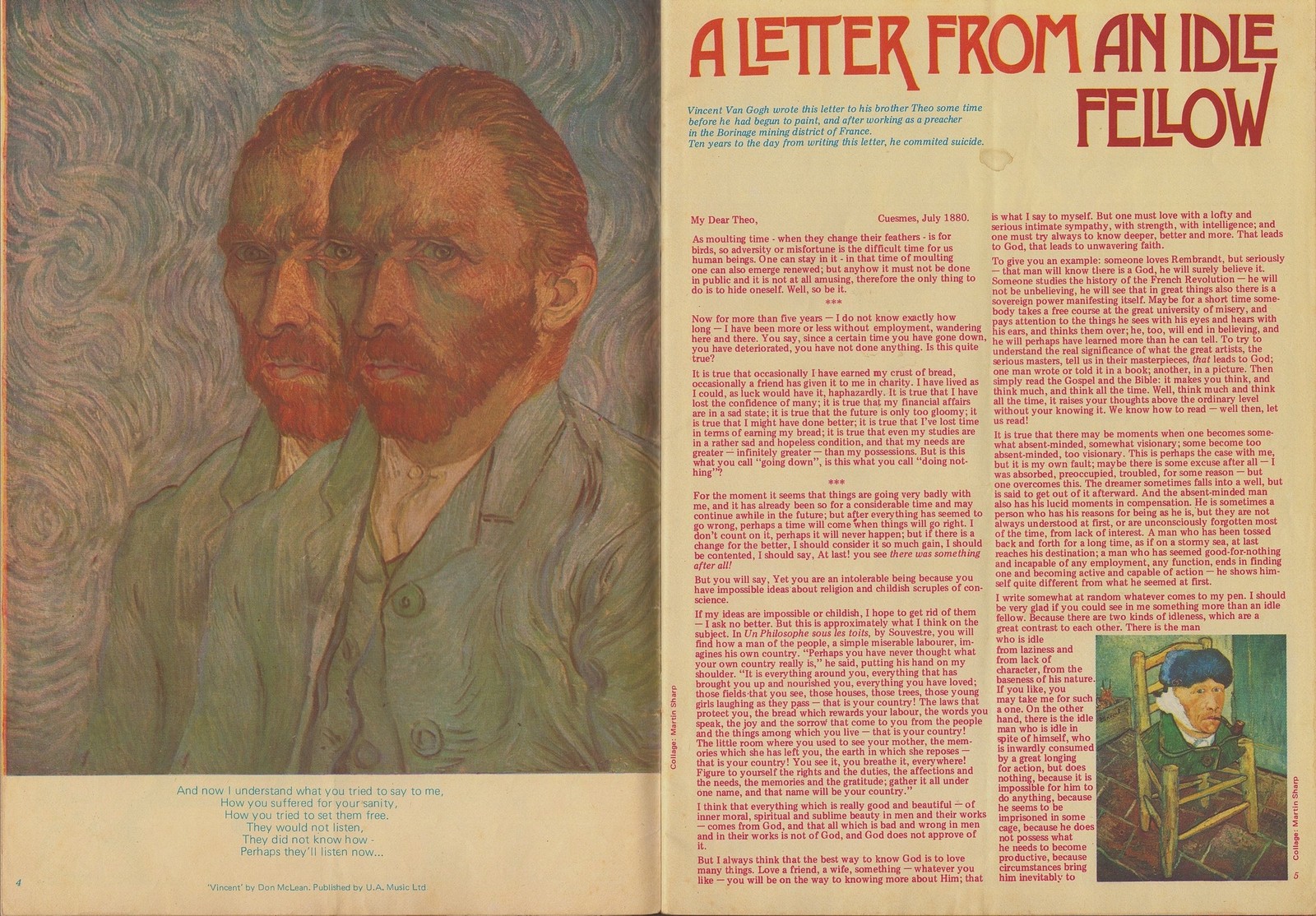 OZ Magazine No 43.July/August 1972 Bali:Hippy Paradise,Van Gough,Bowie,Lou Reed.