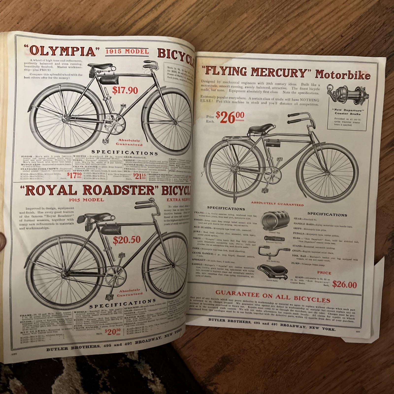 Spring 1915 Butler Brothers Catalog Our Drummer 522 Pages