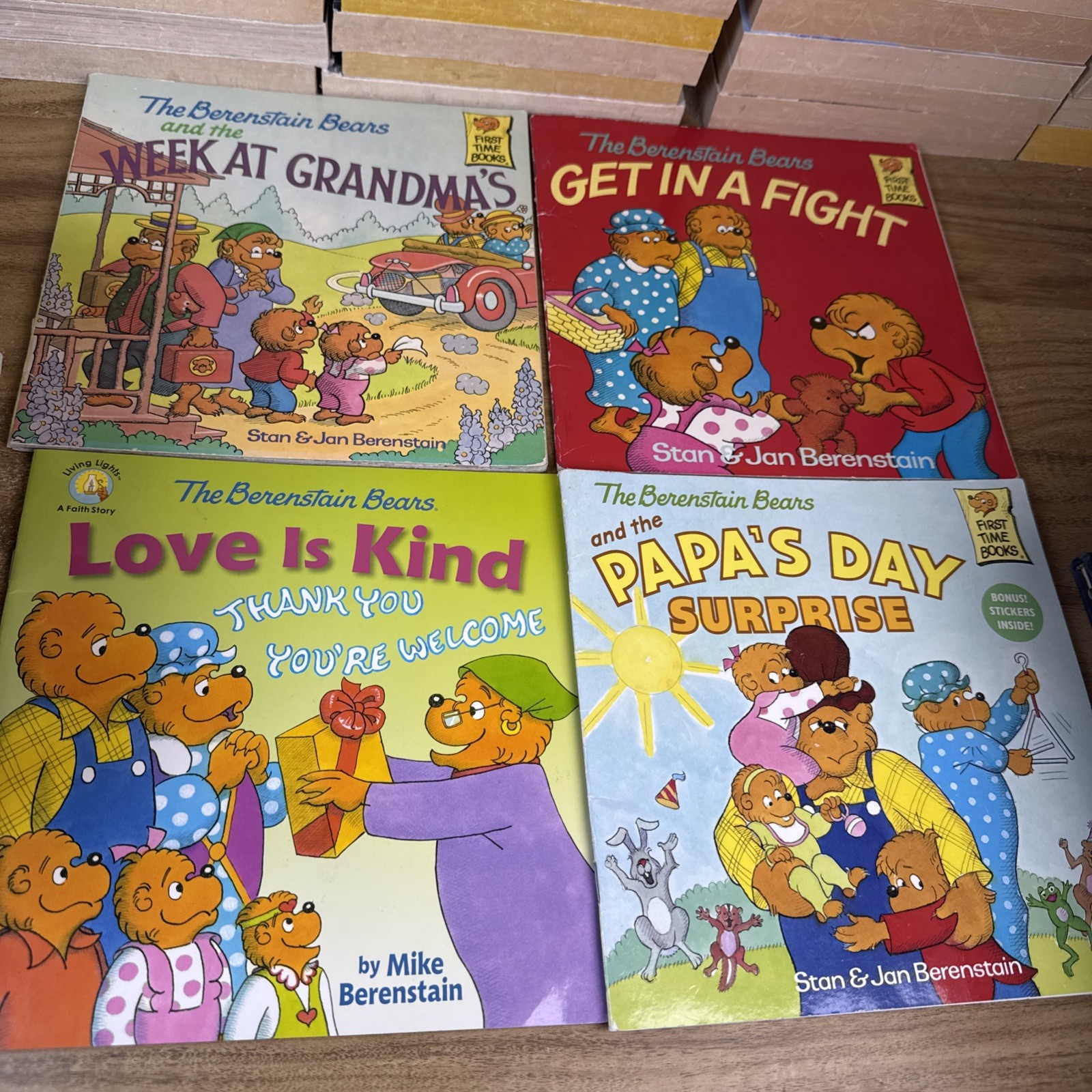 Vintage Berenstain Bears Paperback Books LOT OF 34 NO DUPLICATES