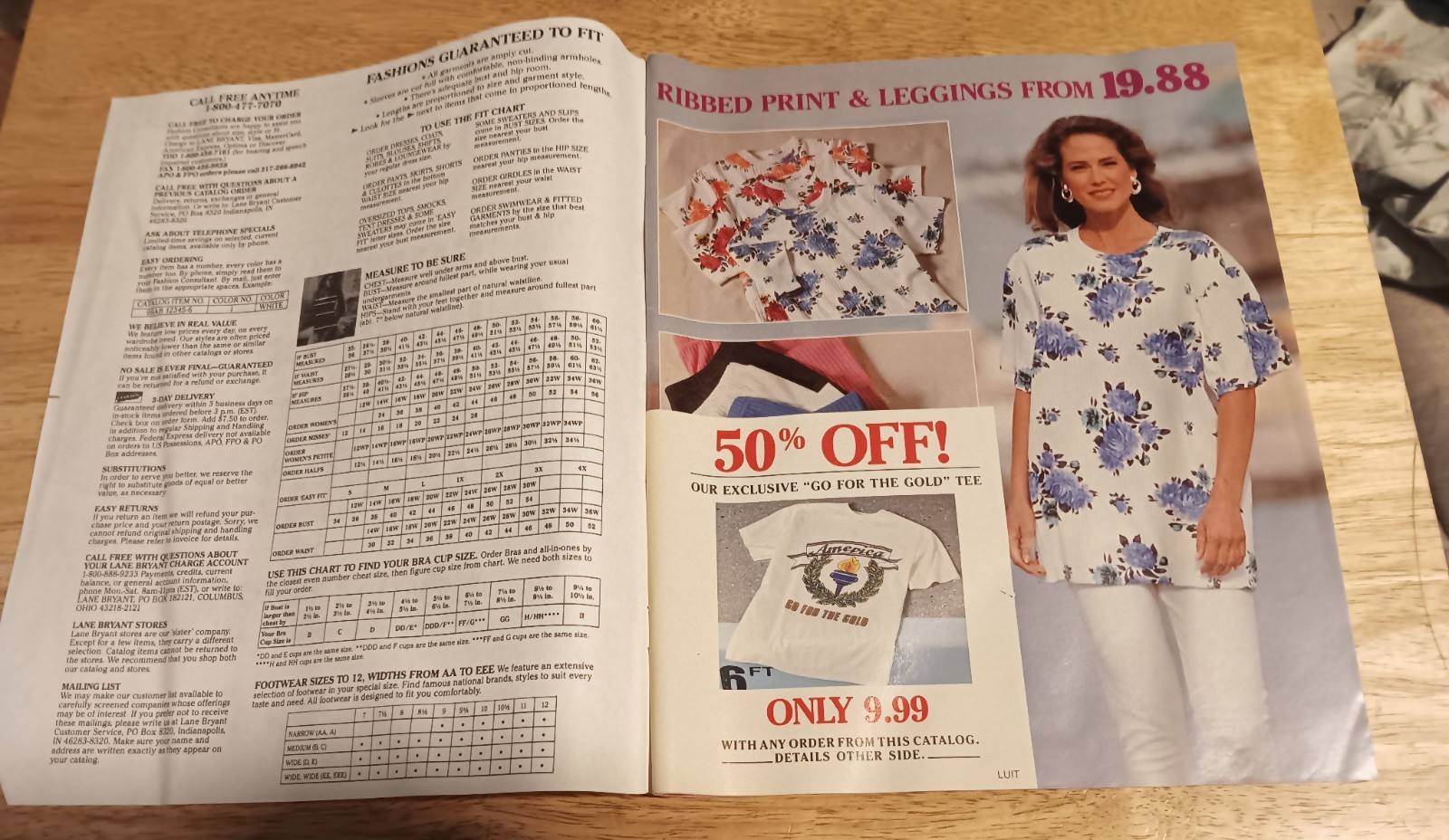 1992 LANE BRYANT Summer Inventory Sale catalog 88 Pages