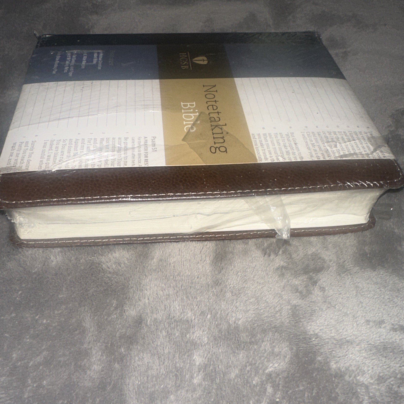 NEW HCSB Notetaking Bible By Holman Bible Publishers Christian Standard *READ*