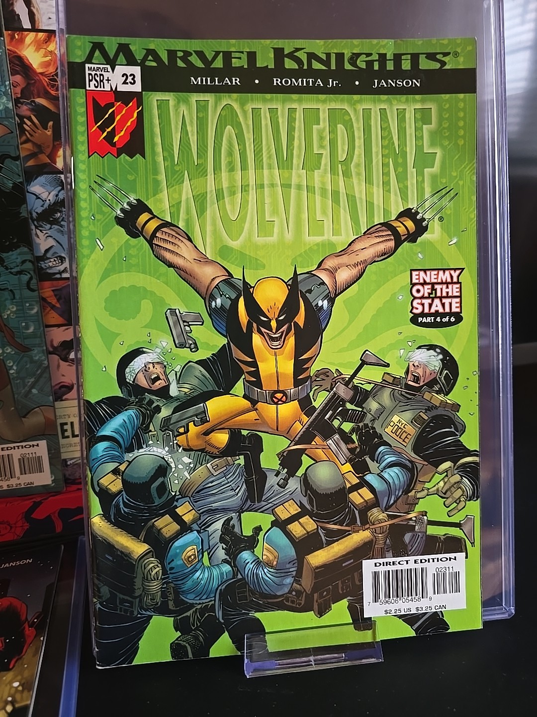 WOLVERINE #20#21 #22 #23 ENEMY OF THE STATE 2004 MARVEL KNIGHTS COMICS NM LOT