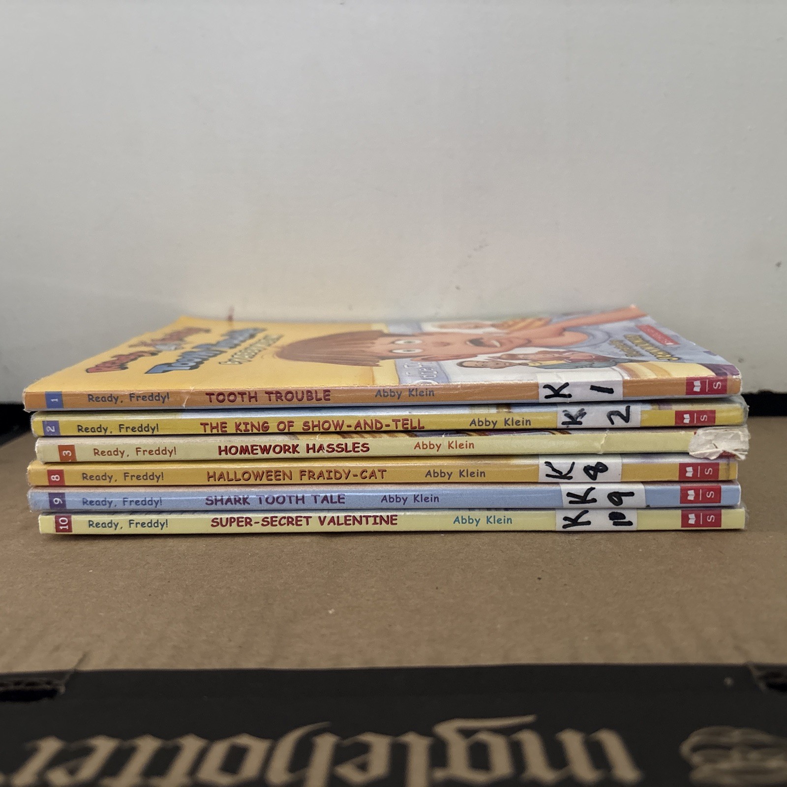 Ready, Freddy! Lot of 6 Chapter Books Abby Klein Scholastic 1;2;3;8;9;10