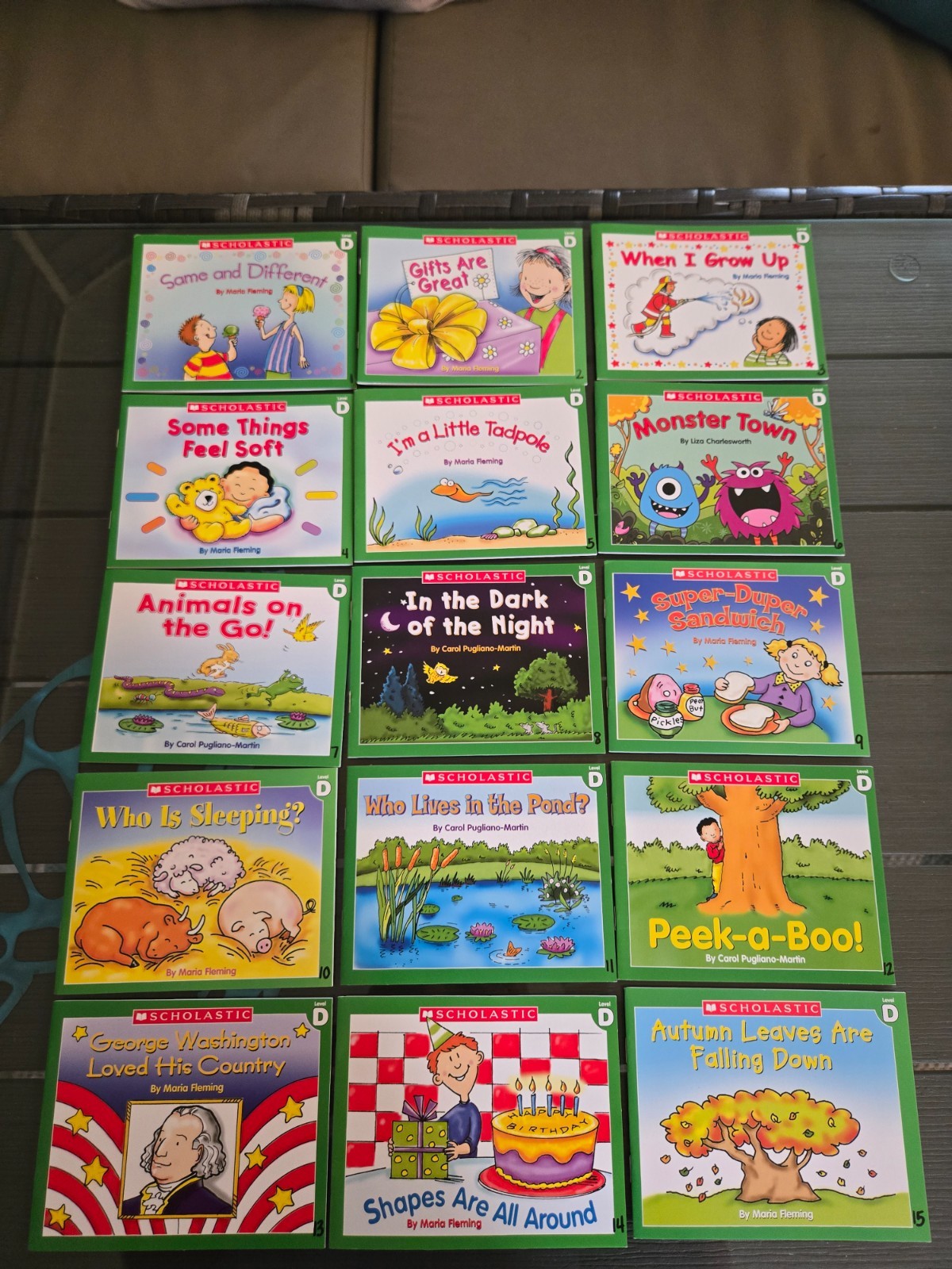 Complete 60 Book Set Scholastic Little Leveled Readers Levels A, B, C, D